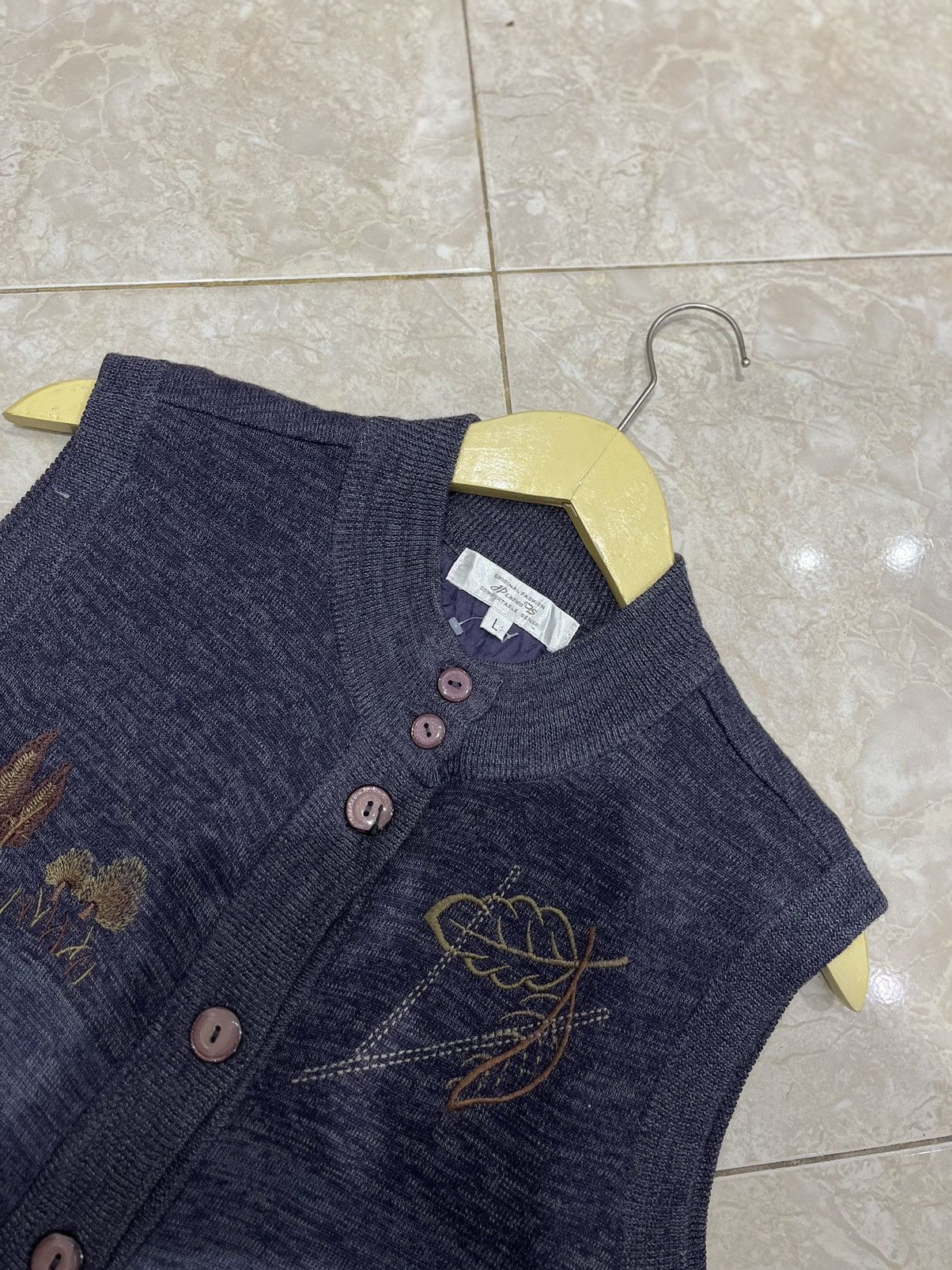 Japanese Brand Vintage Japanese Brand JPLC Comfortable Sense Knit Size L / US 10 / IT 46 - 2 Thumbnail