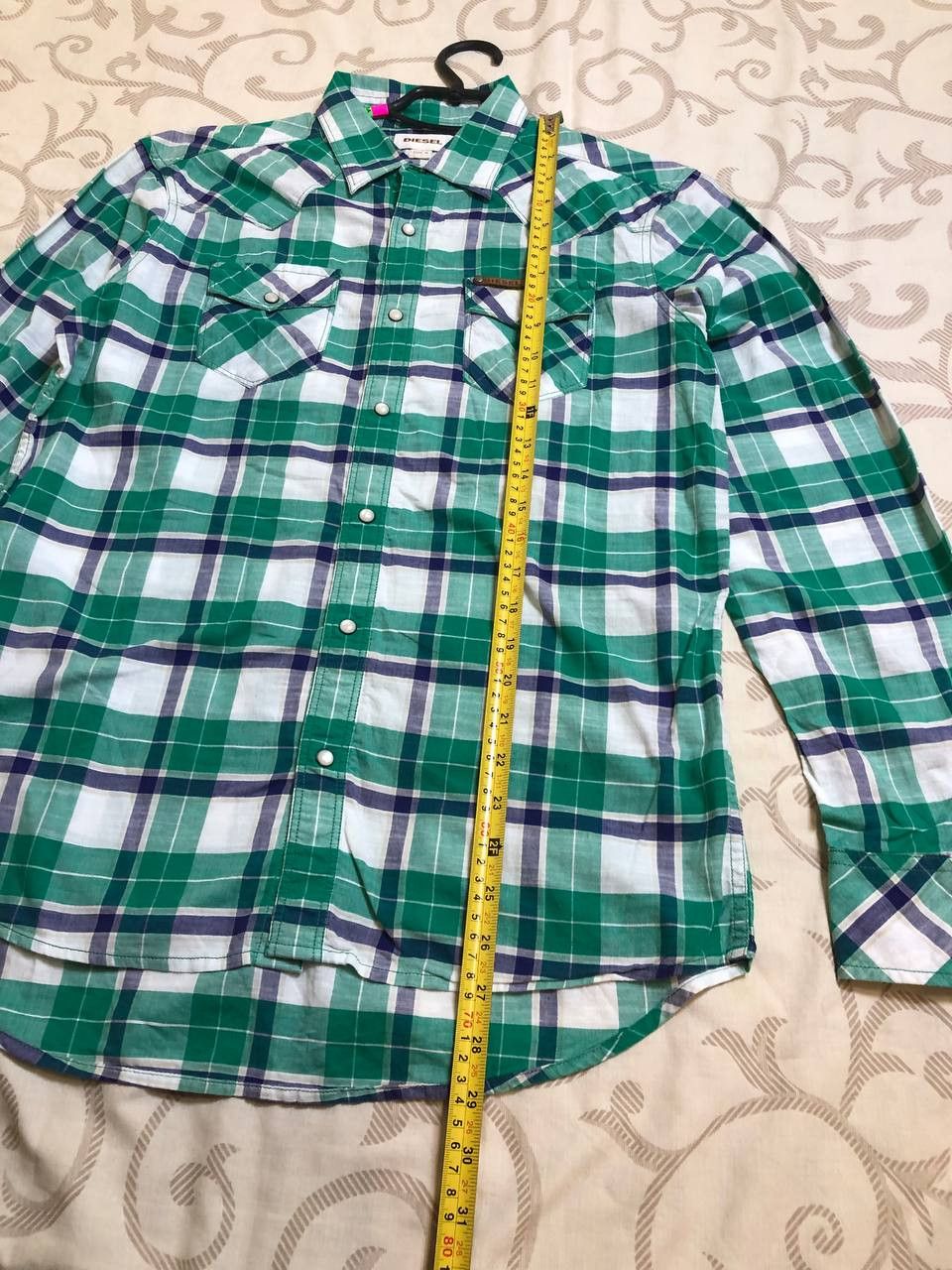 Diesel Diesel Green Plaid Button-Up Shirt Size US M / EU 48-50 / 2 - 6 Thumbnail