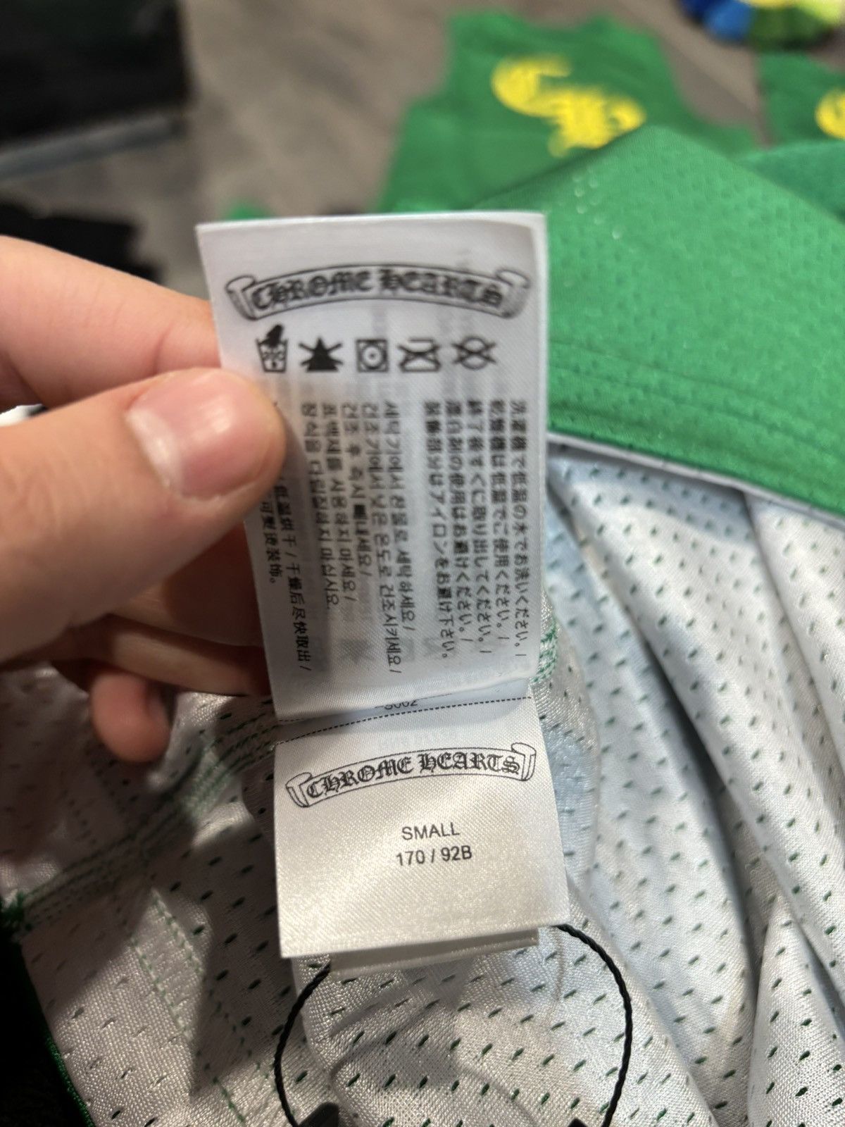 Chrome Hearts Chrome Hearts Green Reversible Jersey Size US S / EU 44-46 / 1 - 4 Thumbnail