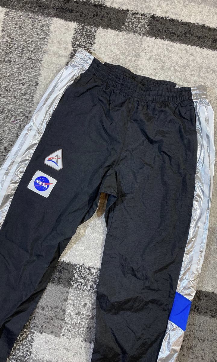 Adidas × NASA Adidas Nasa Black Track Pants Joggers Race Mens Size S Size US 30 / EU 46 - 4 Thumbnail