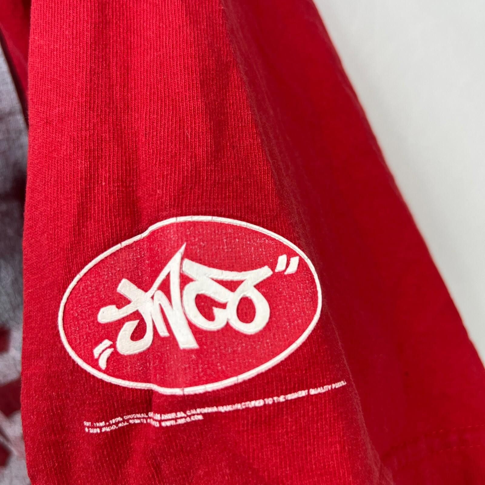 JNCO Vintage Y2K JNCO USA Flag T-Shirt Large Baggy Skater Size US L / EU 52-54 / 3 - 4 Thumbnail