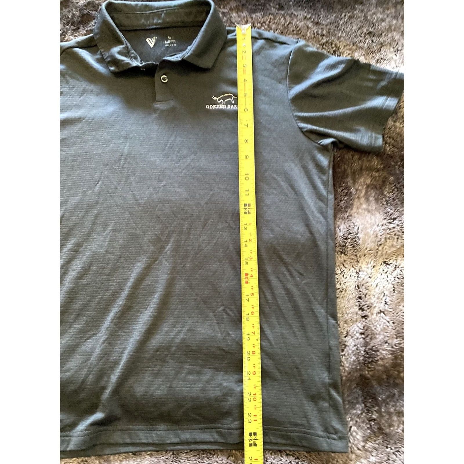 Vintage Gozzer Ranch Levelwear Men’s Polo Shirt Gray Short Sleeve S Size US S / EU 44-46 / 1 - 6 Thumbnail