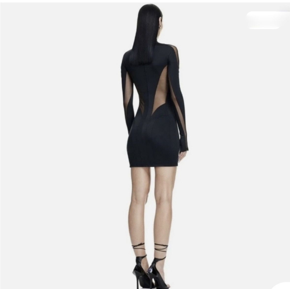 H&M × Mugler H&M x Mugler Mini Dress Size M / US 6-8 / IT 42-44 - 4 Thumbnail
