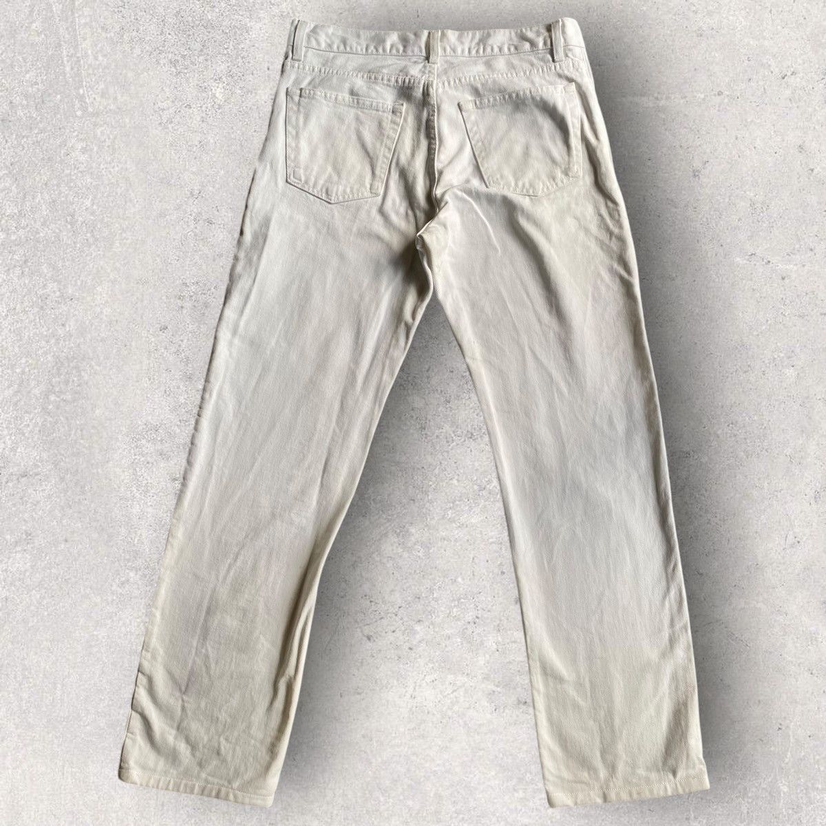 Helmut Lang Helmut Lang Archive Vintage White Denim Classic Cut Size US 32 / EU 48 - 3 Thumbnail