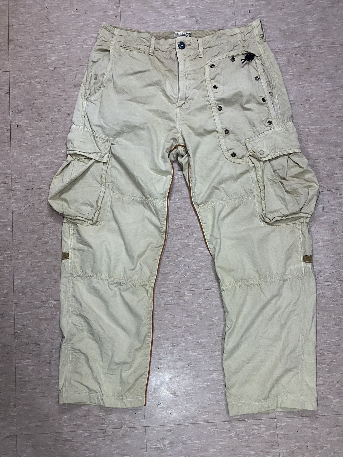 Avirex × Seditionaries × Vintage Avirex cargo pants Size US 33 - 3 Thumbnail