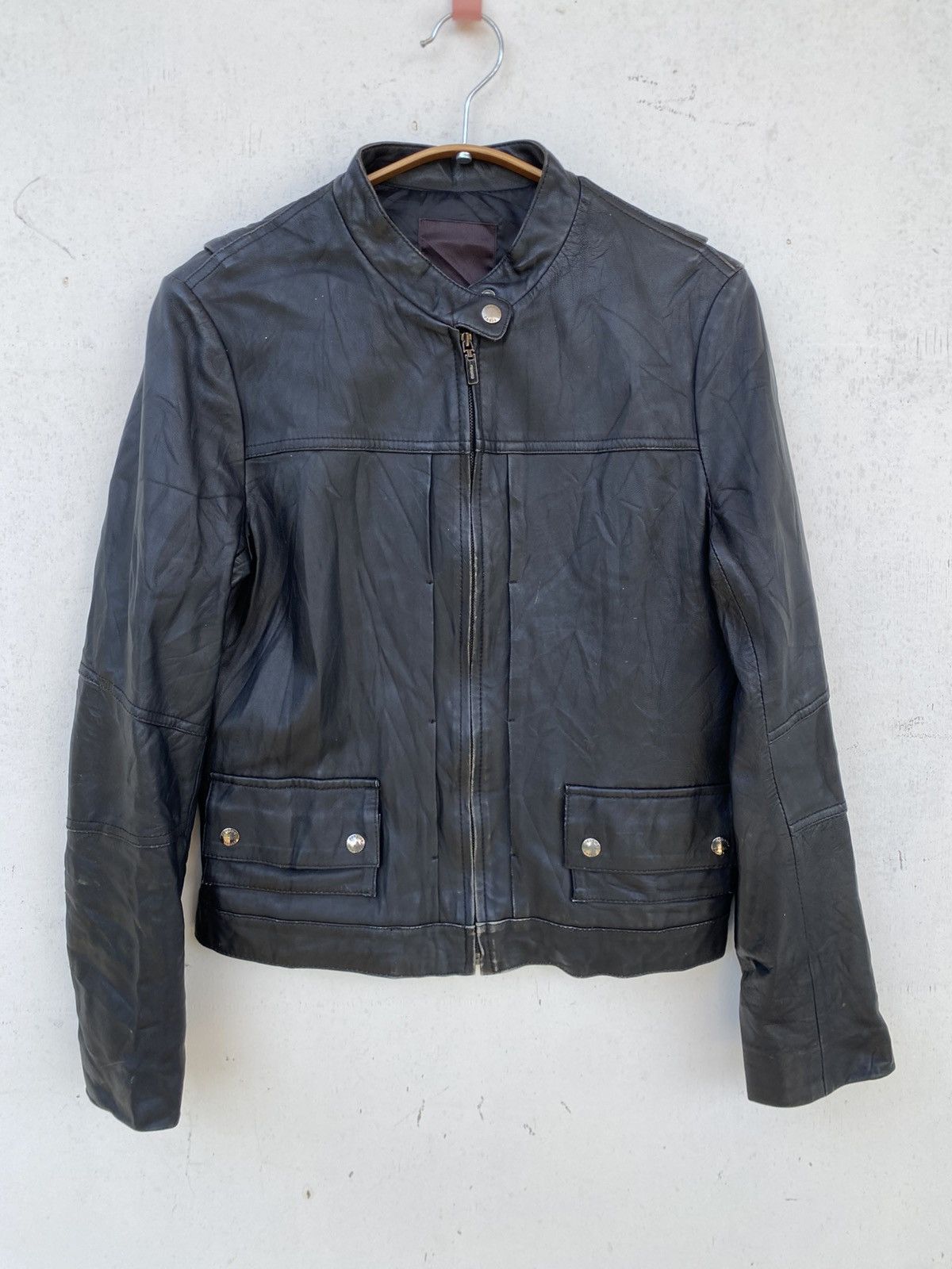 Renoma Renoma Leather Jacket Size S / US 4 / IT 40 - 4 Thumbnail