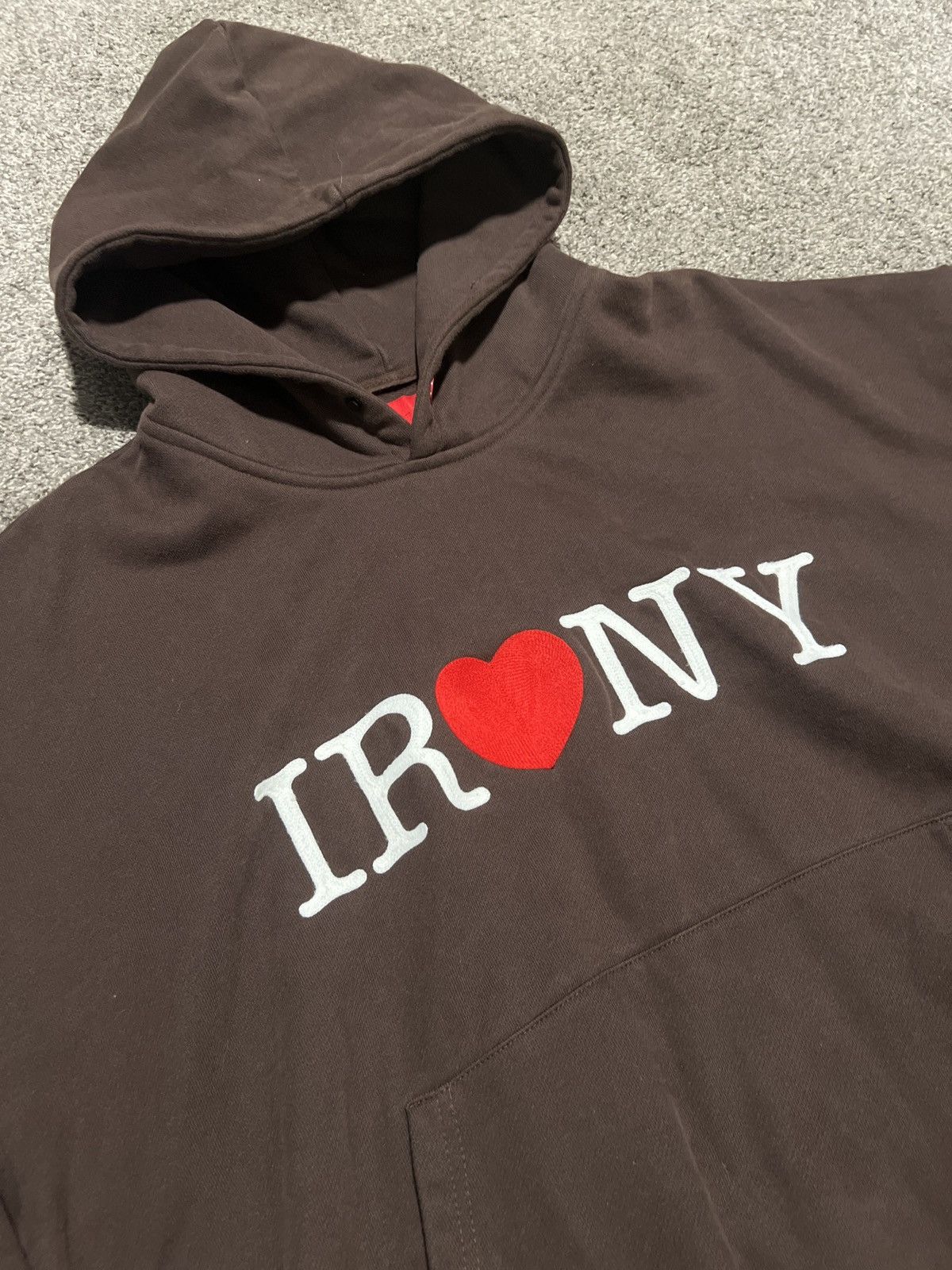 Fugazi Fugazi Irony Hoodie Brown M Size US M / EU 48-50 / 2 - 2 Thumbnail