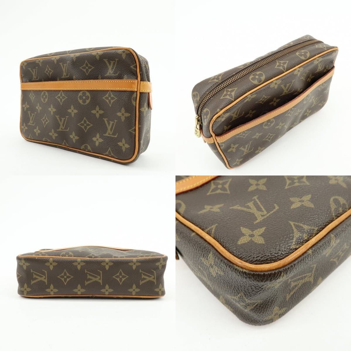Louis Vuitton Louis Vuitton Monogram Compiegne 23 Pouch Size ONE SIZE - 3 Thumbnail