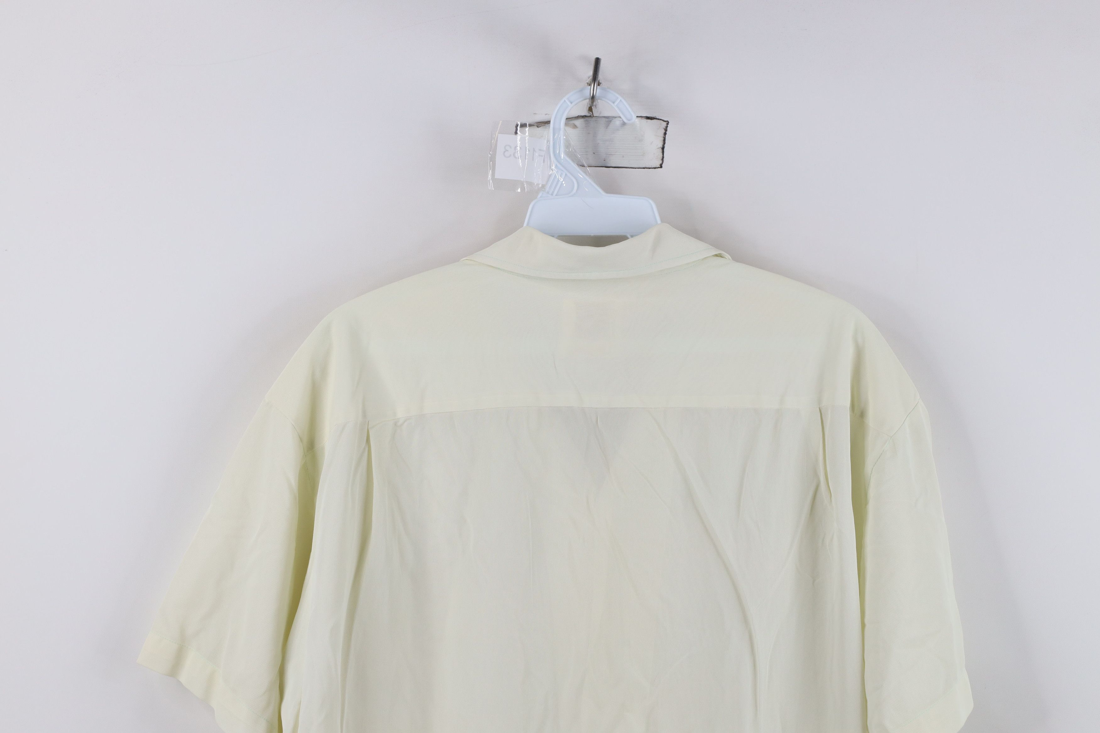 Vintage Vintage 50s 60s Collar Short Sleeve Shirt Jacket Jac Shirt Size US L / EU 52-54 / 3 - 13 Thumbnail