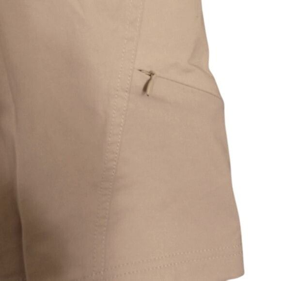 Athleta Athleta Size 8 Bermuda Shorts Womens Beige Nylon Blend Draws Size 30" / US 8 / IT 44 - 7 Thumbnail