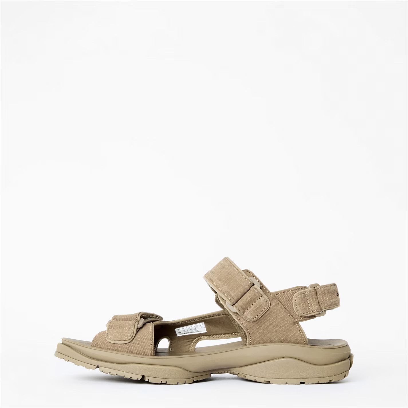 Balenciaga o1g2r1mq0226 Flat Sandals In Dark Taupe Size US 13 / EU 46 - 2 Thumbnail