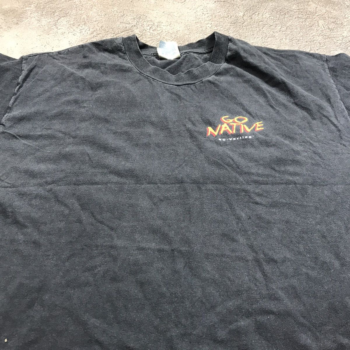 Vintage Vintage 90s Inca Graphic Tee Sun Faded Streetwear Tapered XL Size US XL / EU 56 / 4 - 3 Thumbnail