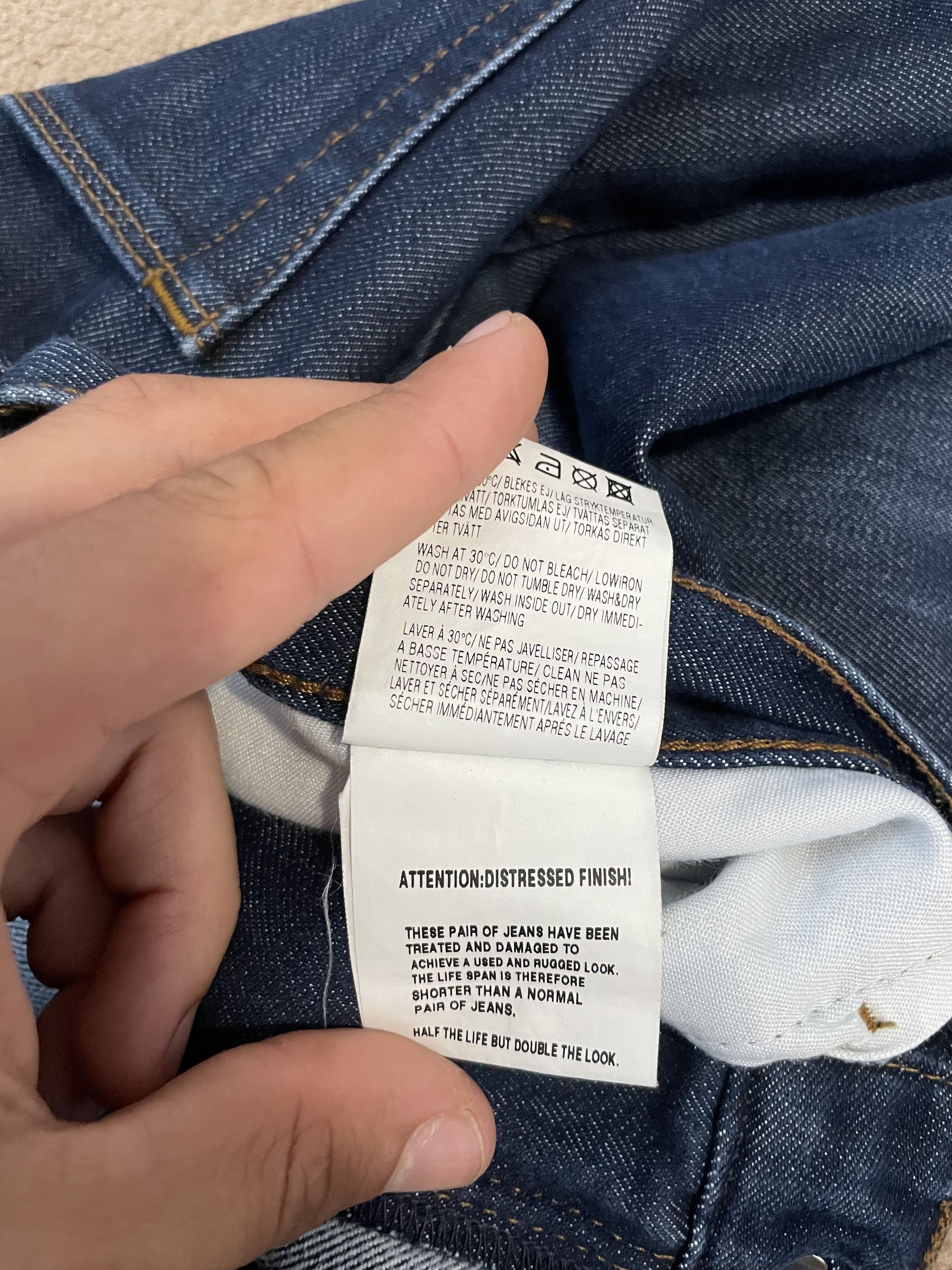 Acne Studios Acne Studios Jeans Mod The Rod Size US 31 - 8 Thumbnail