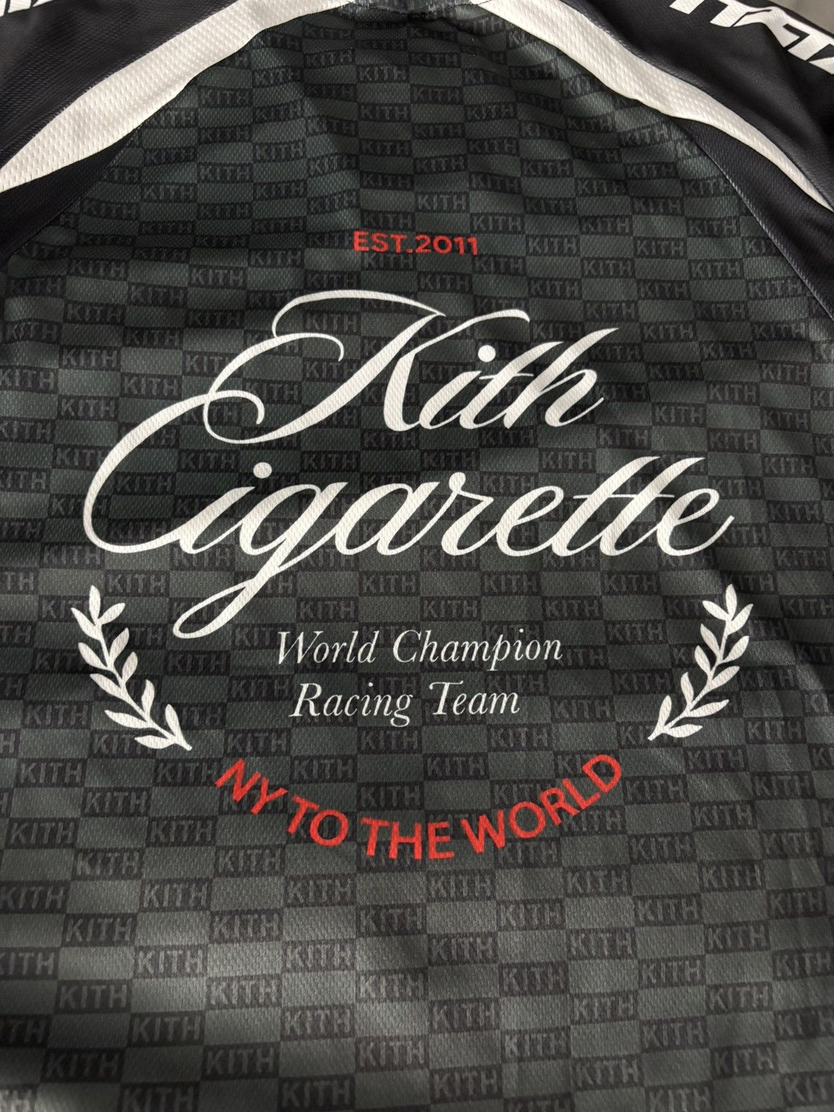 海外限定 Kith x Cigarette Racing Mesh Jersey Kith x Cigarette Racing Mesh Jersey Stadium - SS25 - US
