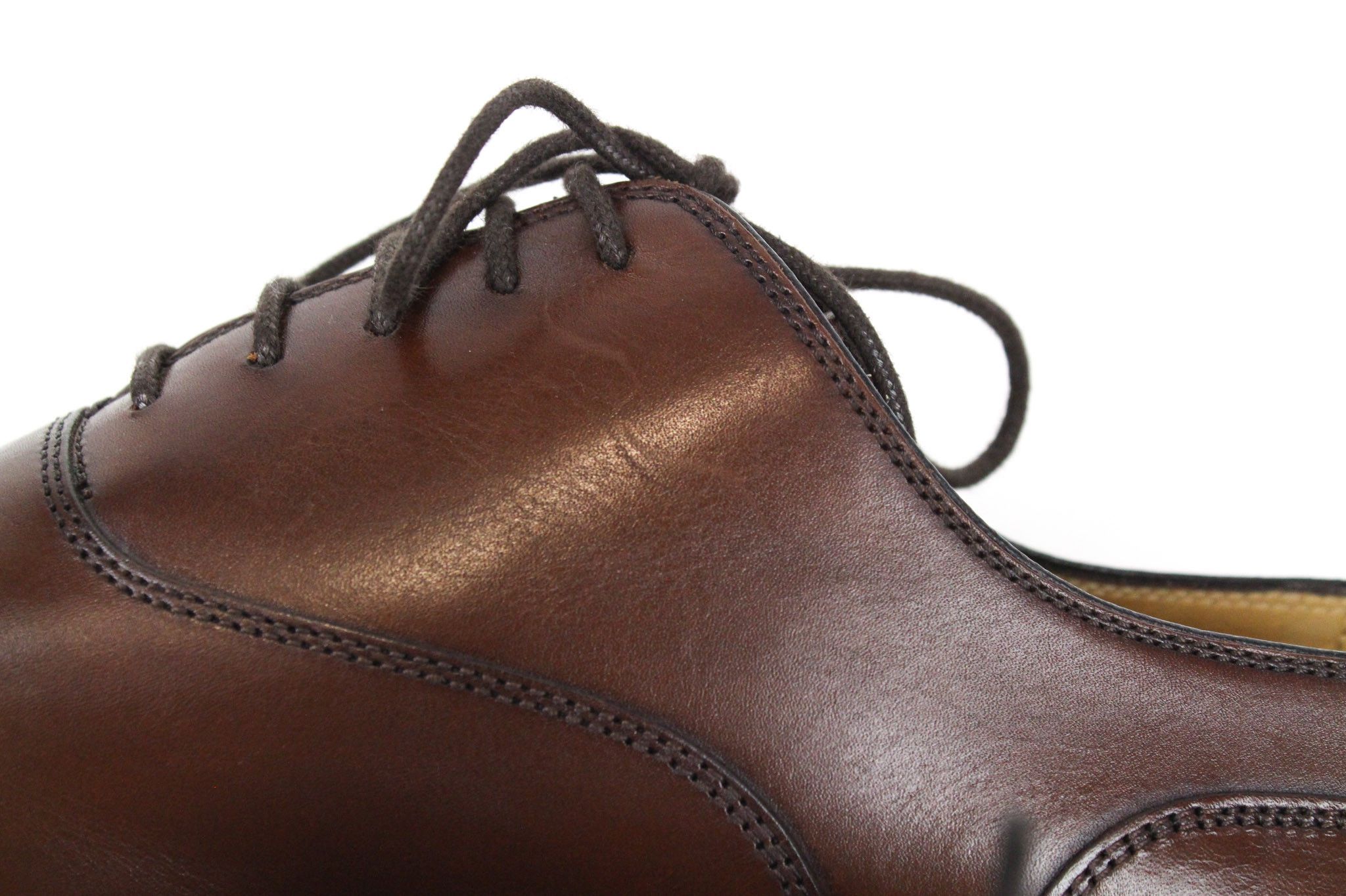 Suitsupply EU41.5 Brown Leather Laced Low-Top 72823 Size US 8.5 / EU 41-42 - 12 Thumbnail