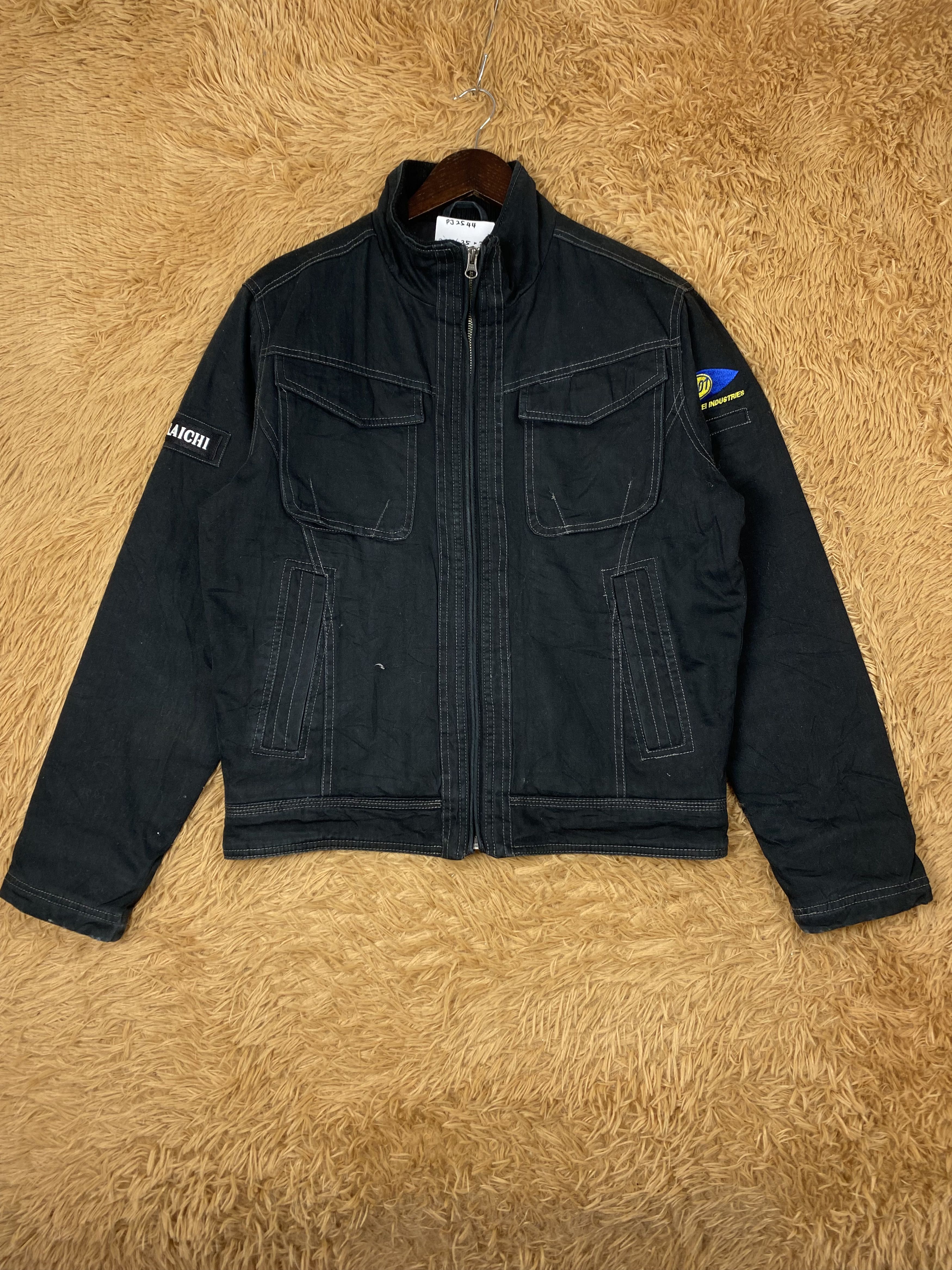 Japanese Brand Vintage Tora Ichi Puffer Lining Jacket PJ02544 Size US L / EU 52-54 / 3 - 1 Thumbnail