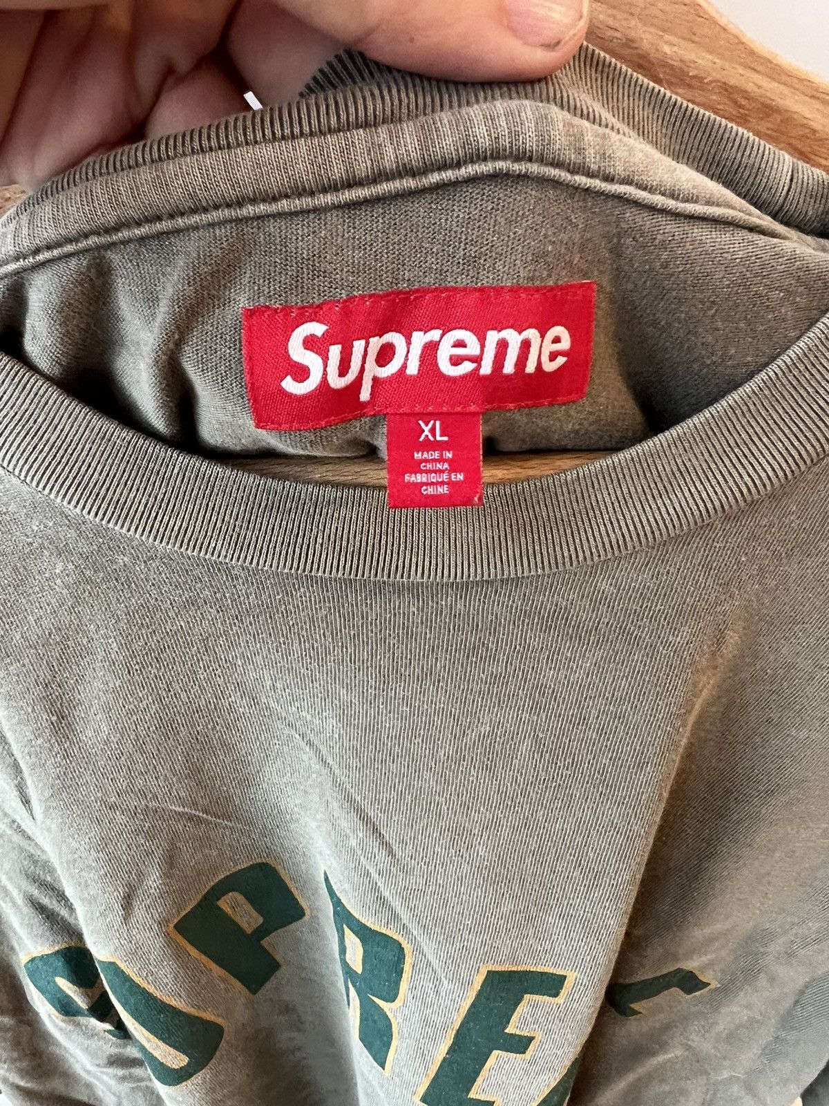 Supreme Supreme College tee SS24 Size US XL / EU 56 / 4 - 4 Thumbnail