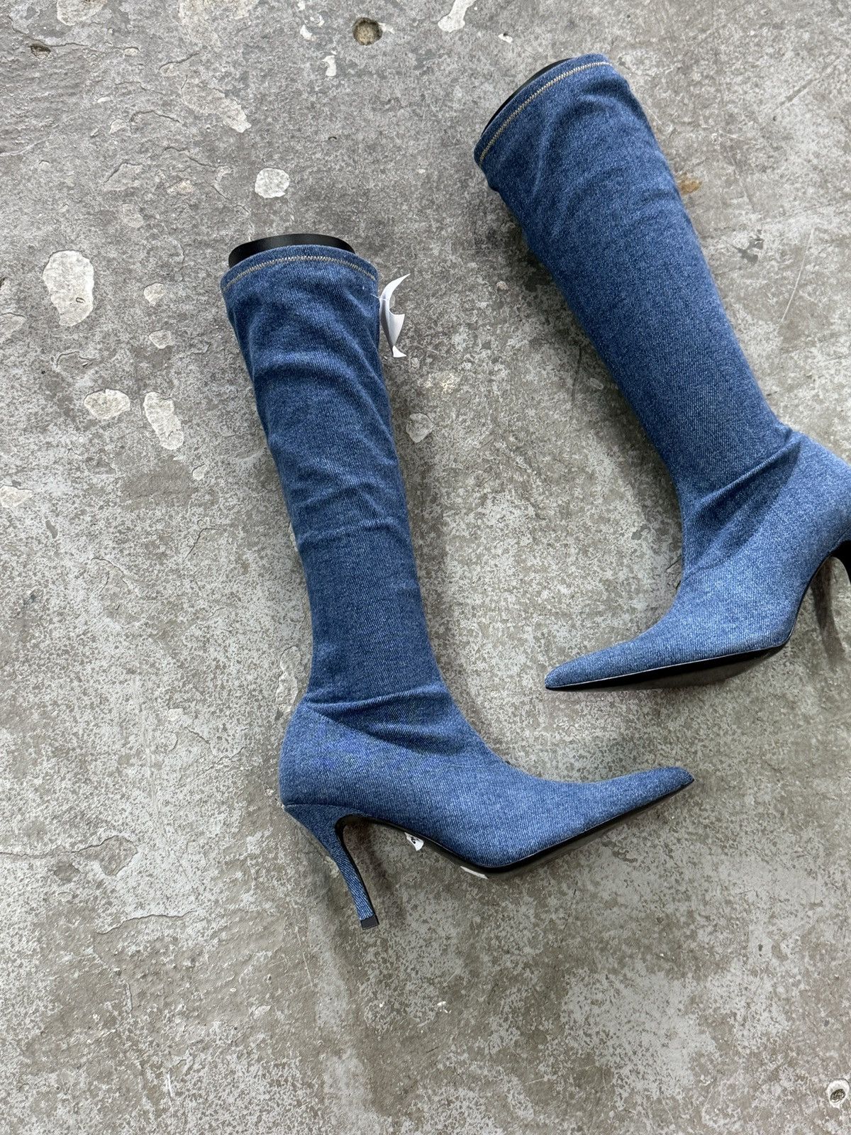 Diesel Archive Diesel Vintage Denim Heels Size US 5 / IT 35 - 2 Thumbnail