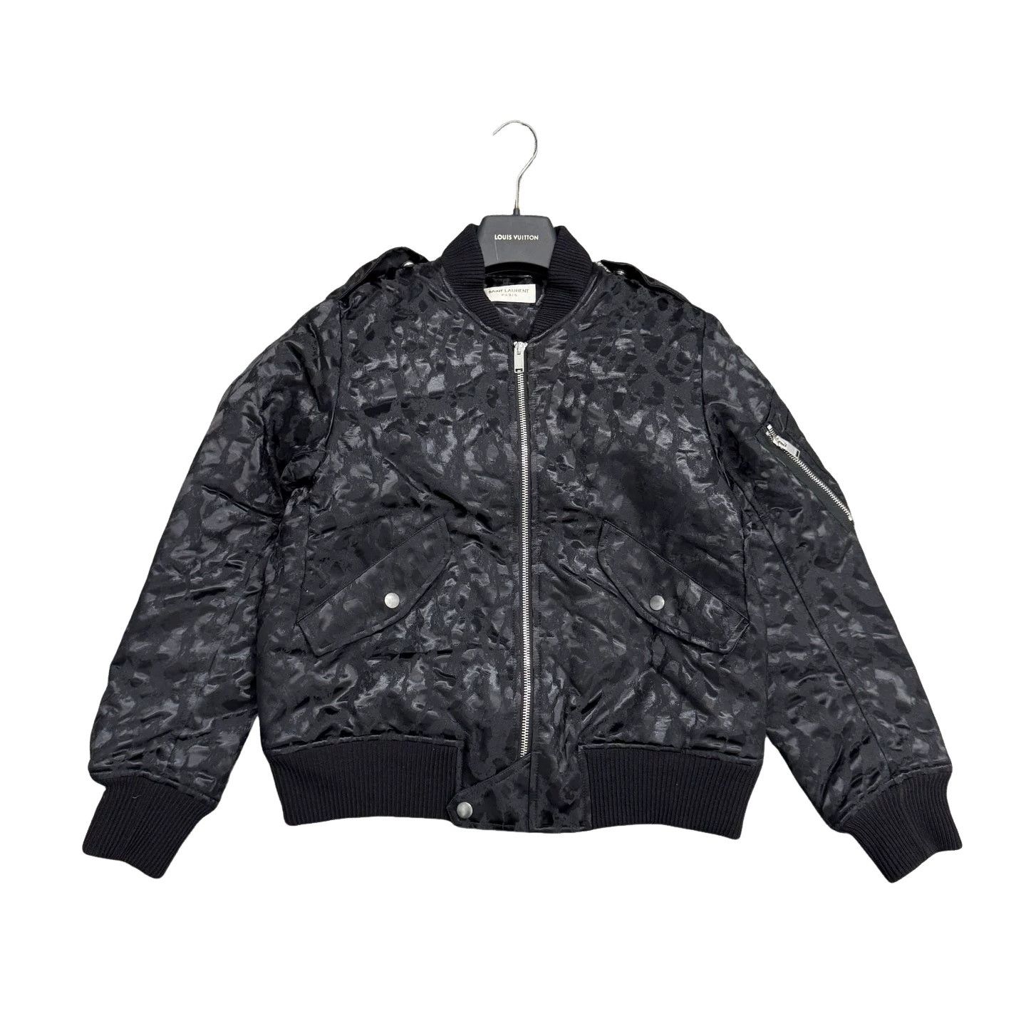 Saint Laurent Paris Saint Laurent Leopard Bomber Jacket US M Size US M / EU 48-50 / 2 - 1 Thumbnail