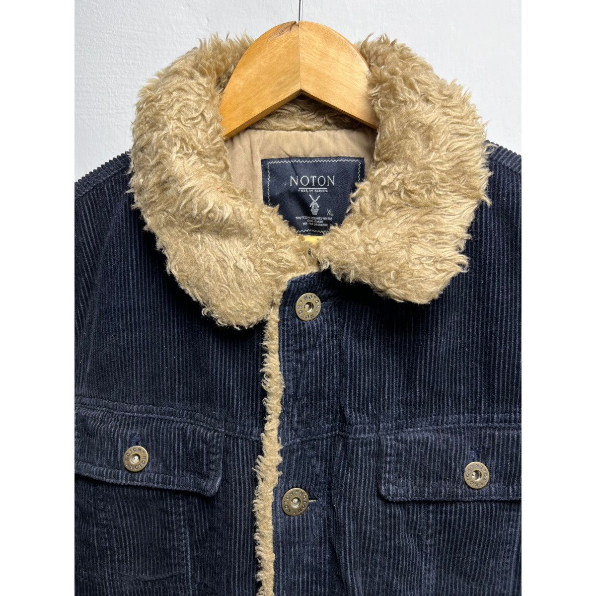 Other NOTON corduroy shearling jacket. Size US XL / EU 56 / 4 - 2 Thumbnail