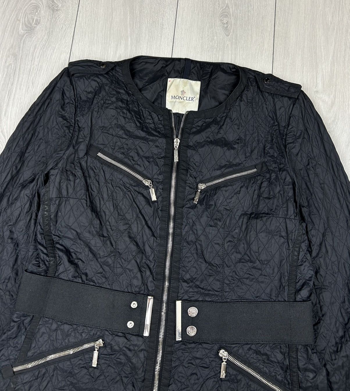Moncler Moncler YOLENE GIUBBOTTO Quilted Jacket with Belt size 5 Size L / US 10 / IT 46 - 3 Thumbnail