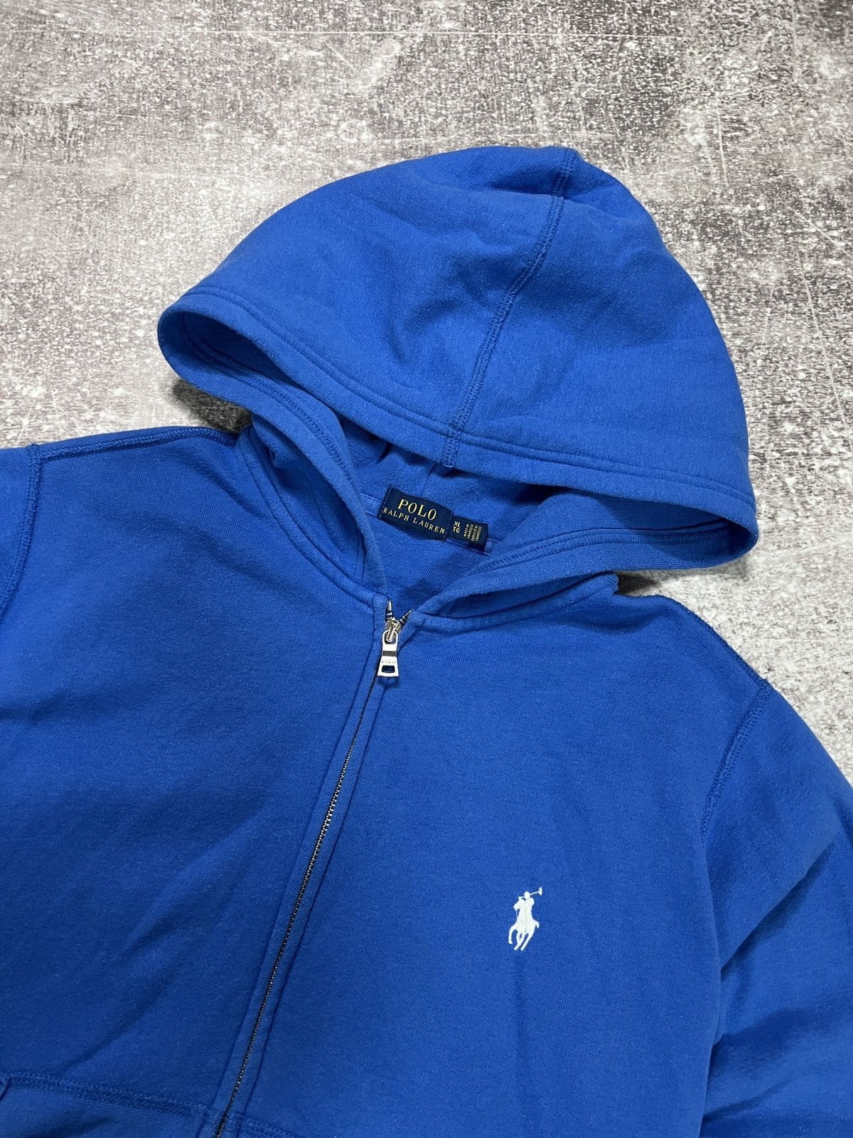 Polo Ralph Lauren Vintage Polo Ralph Lauren Zip Up Hoodie Y2K Size US XL / EU 56 / 4 - 4 Thumbnail