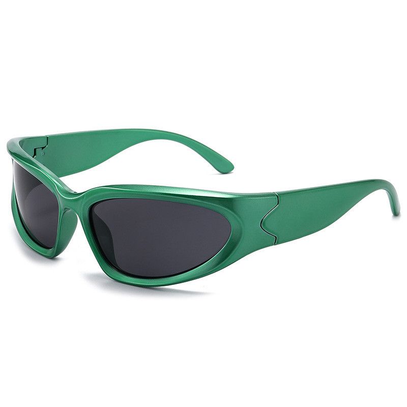 Electric Visual Hip-hop Street ins style custom avant-garde sunglasses Size ONE SIZE - 5 Thumbnail
