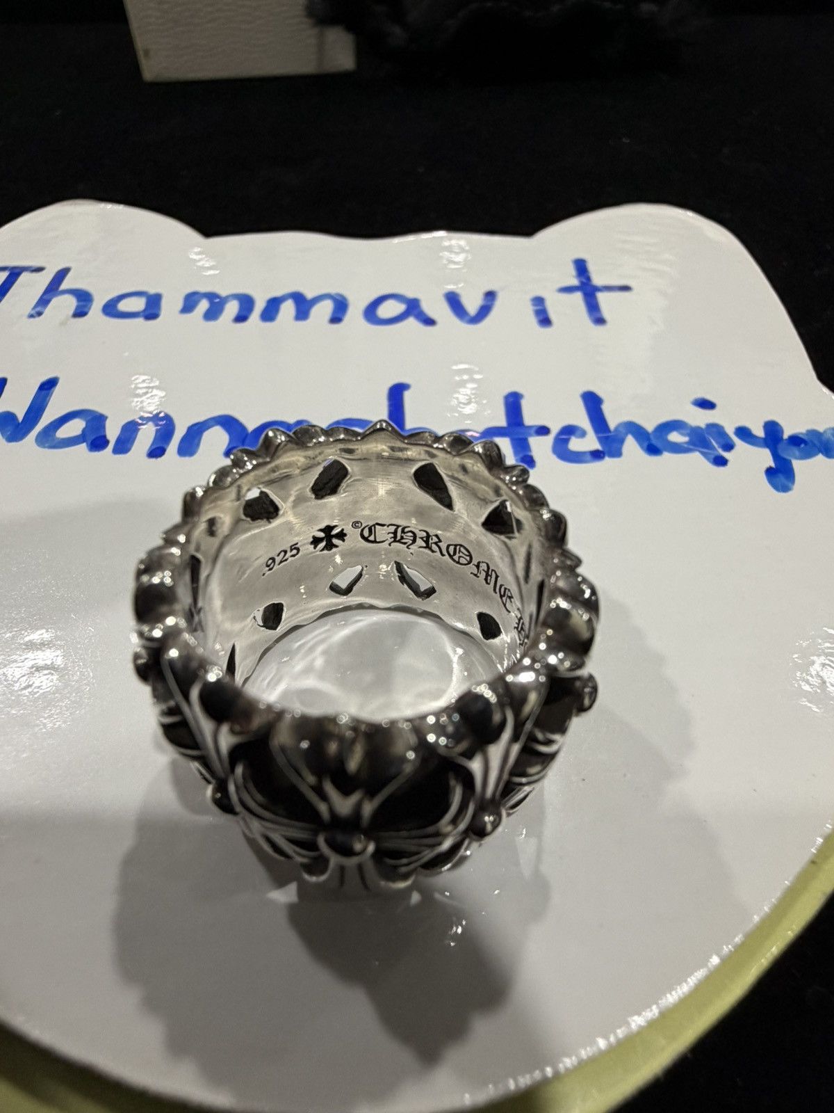 Chrome Hearts Chrome hearts Cemetery ring 8.5us Size ONE SIZE - 13 Thumbnail