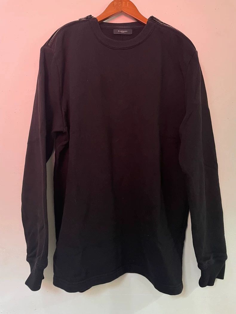 Givenchy Givenchy Black Long Sleeve Shirt Size US S / EU 44-46 / 1 - 1 Thumbnail