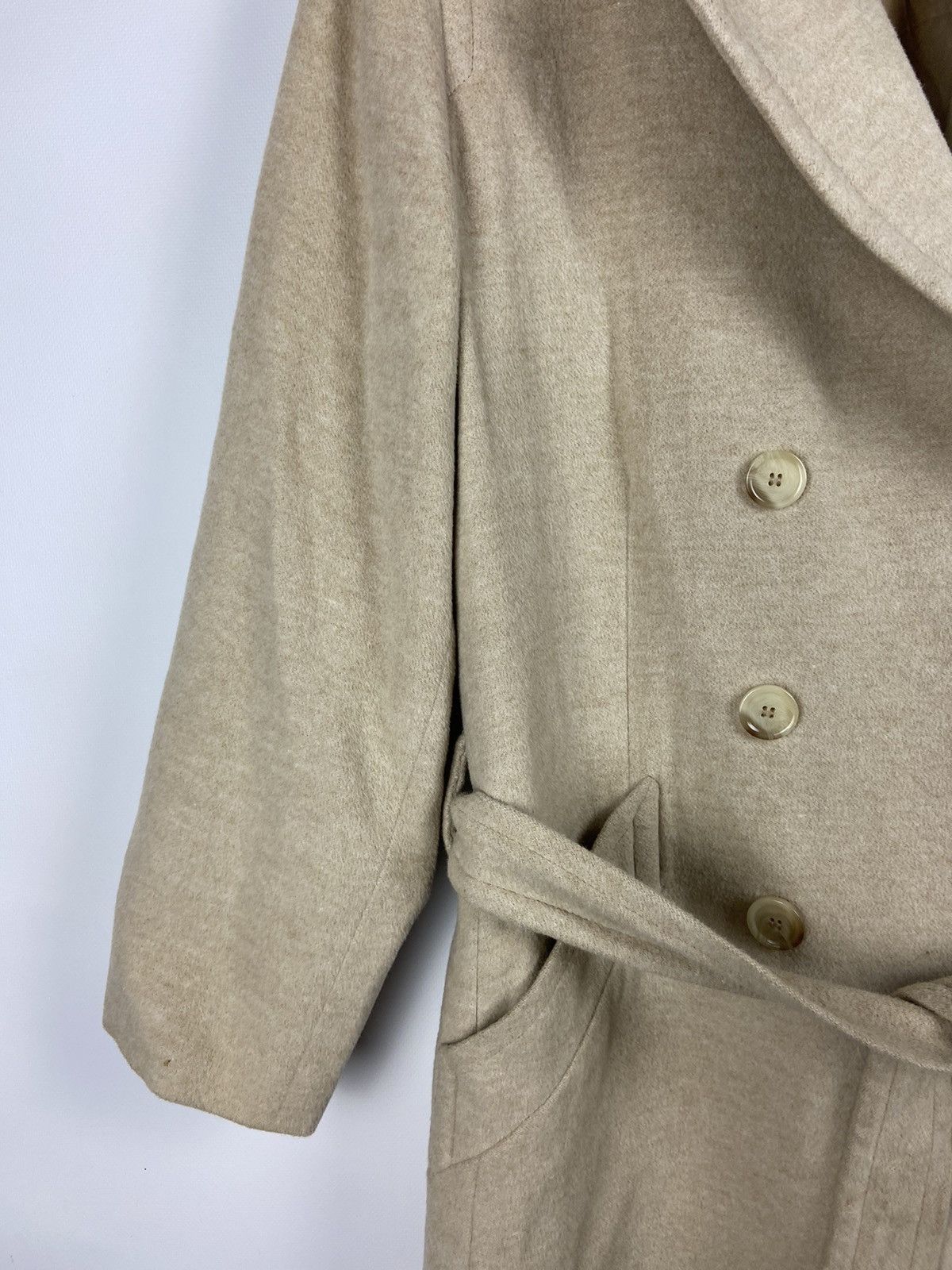 Carlo Colucci Carlo Colucci Luxury Beige ANGORAWOOL LAMBSWOOL CASHMERE Size XS / US 0-2 / IT 36-38 - 6 Thumbnail