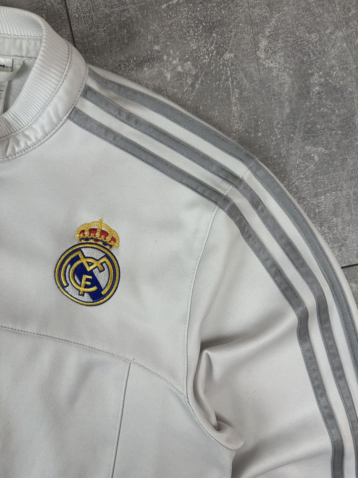 Adidas Adidas Real Madrid 2015 Soccer Football Track Jacket Size US L / EU 52-54 / 3 - 11 Thumbnail