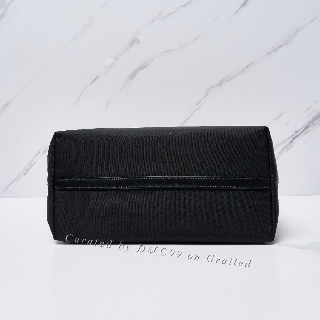 Prada Prada Black Gold Logo Tote Bag Size ONE SIZE - 6 Thumbnail