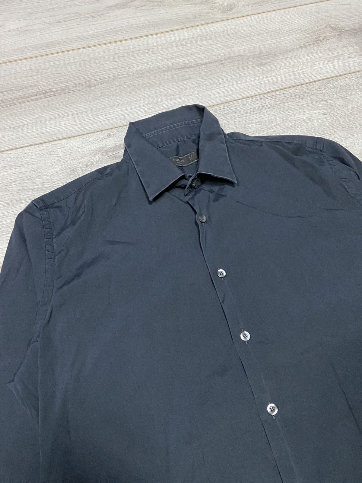 Prada Prada milano vintage shirt buttons Size US XL / EU 56 / 4 - 3 Thumbnail