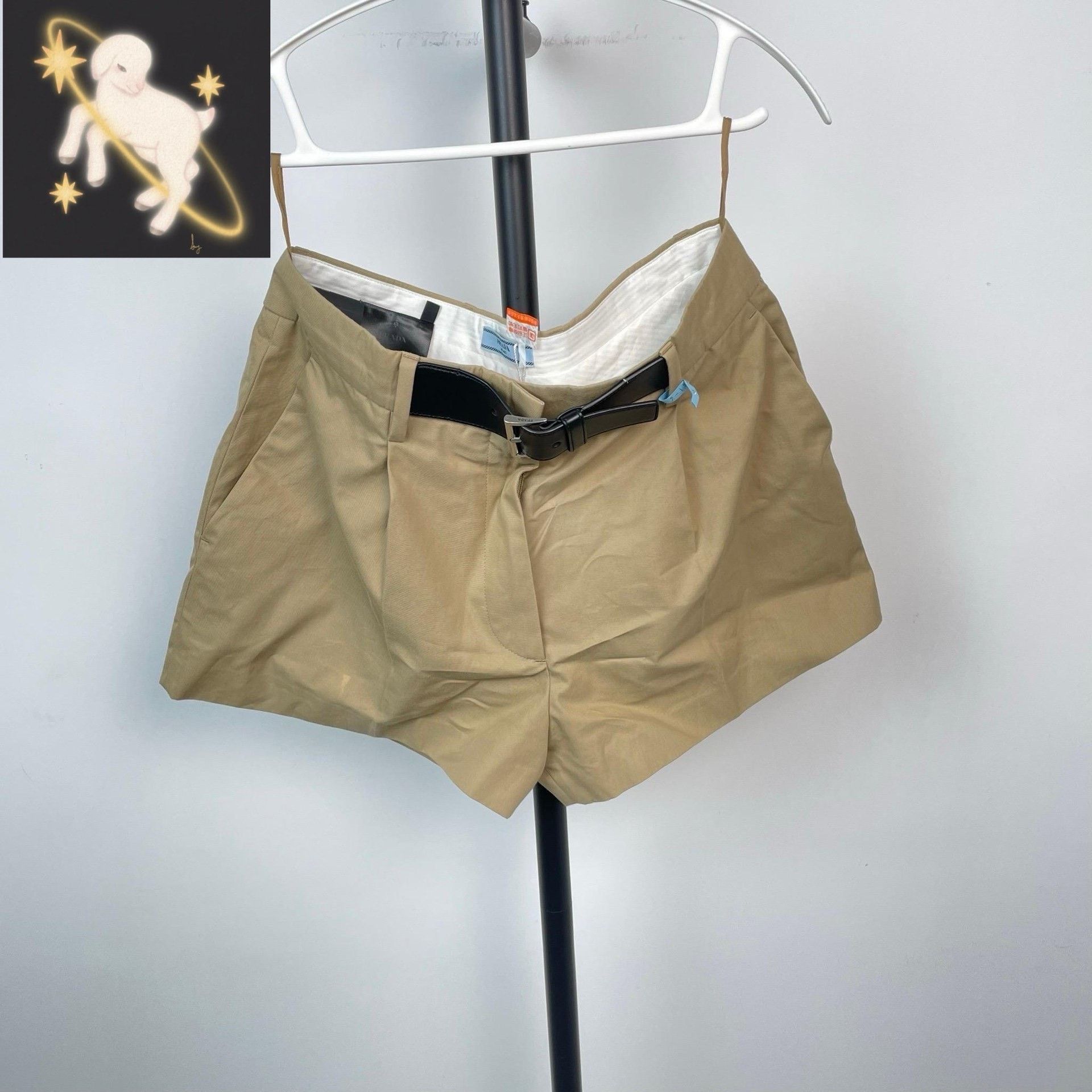 Prada Prada Casual Beige Pants 40 Women Size 40" / US 18 - 1 Thumbnail