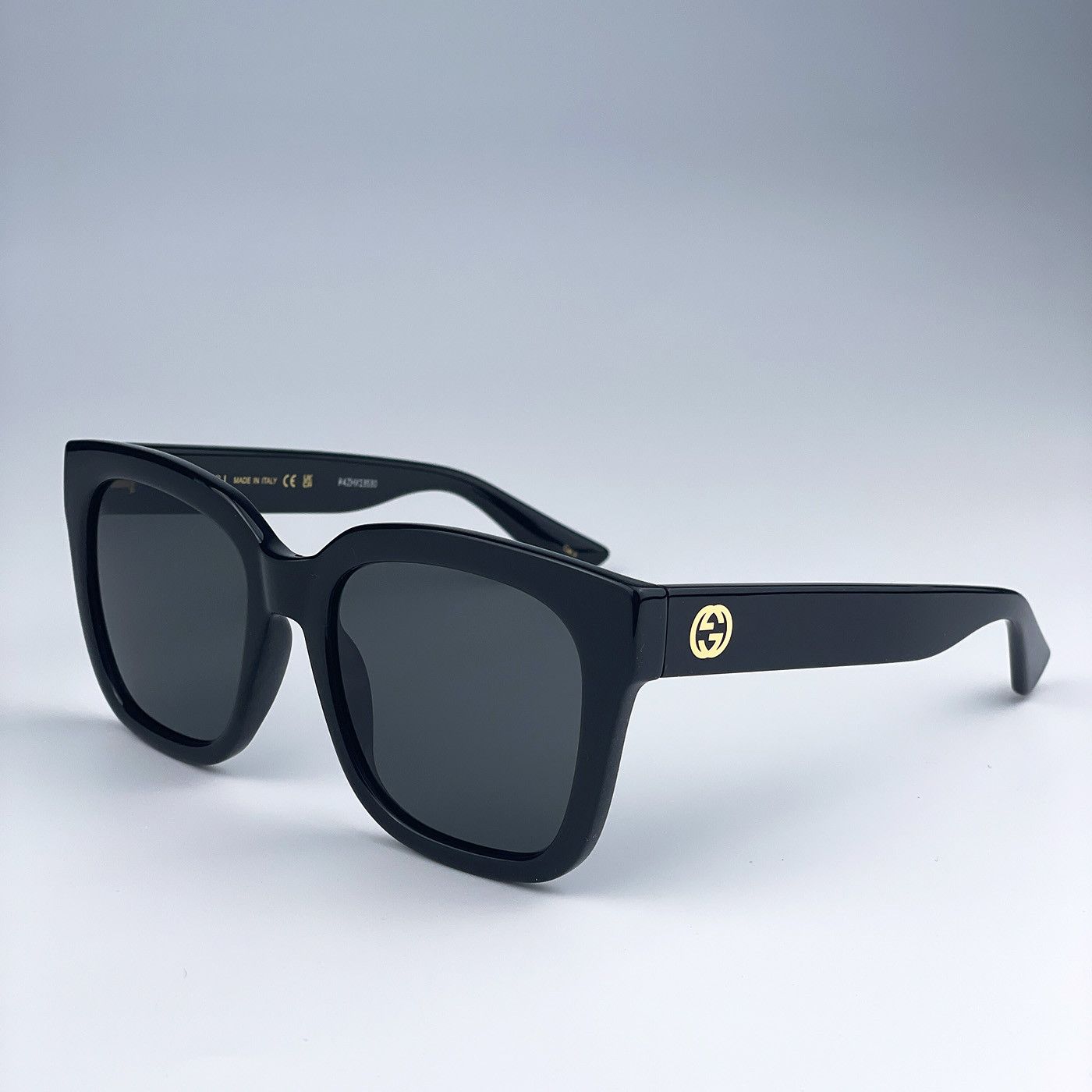 Gucci NEW Gucci GG1338S 001 Black Grey Square Women Sunglasses Size ONE SIZE - 2 Thumbnail