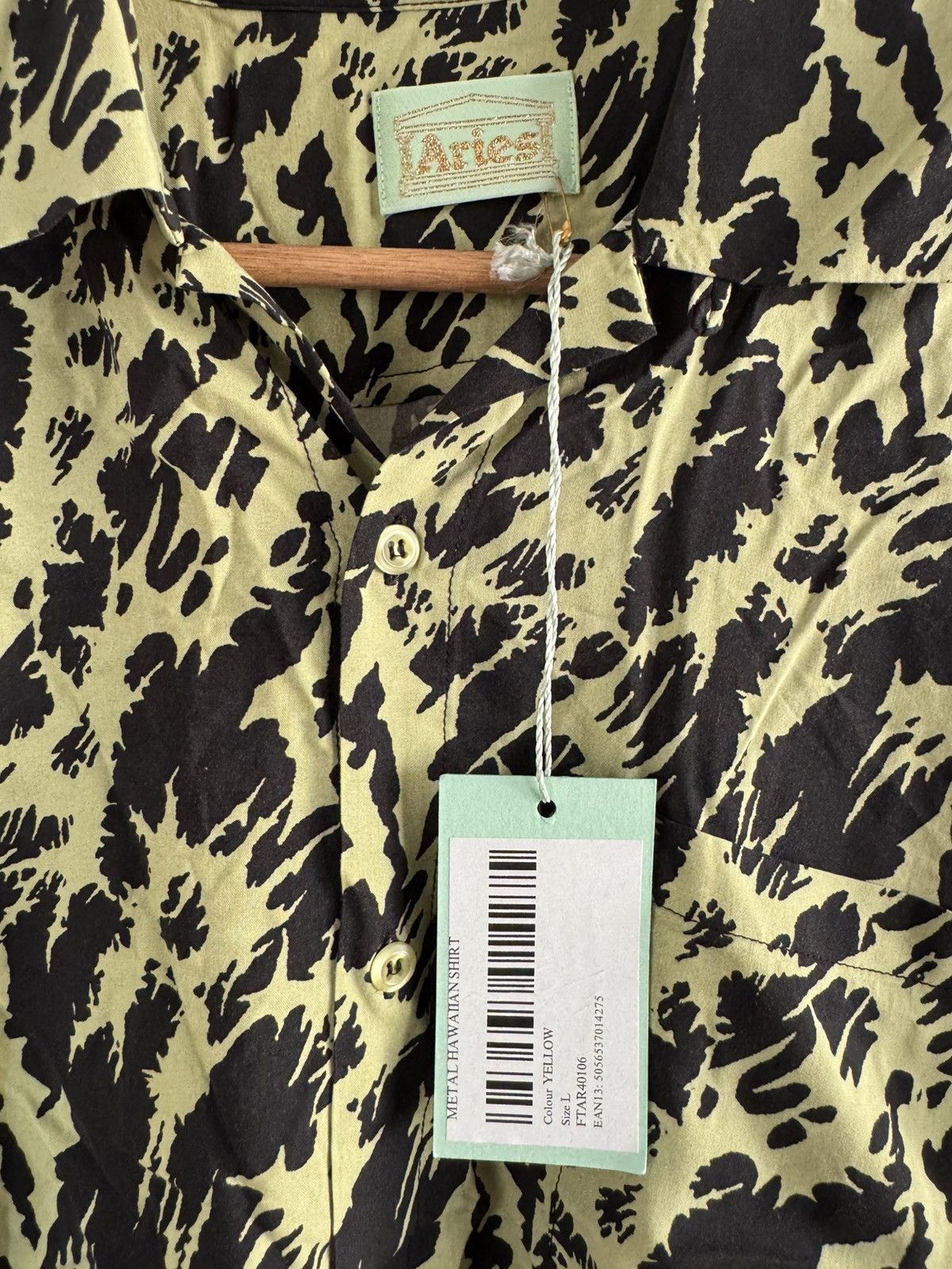 Aries Metal Hawaiian Shirt - BNWT Size US L / EU 52-54 / 3 - 2 Thumbnail