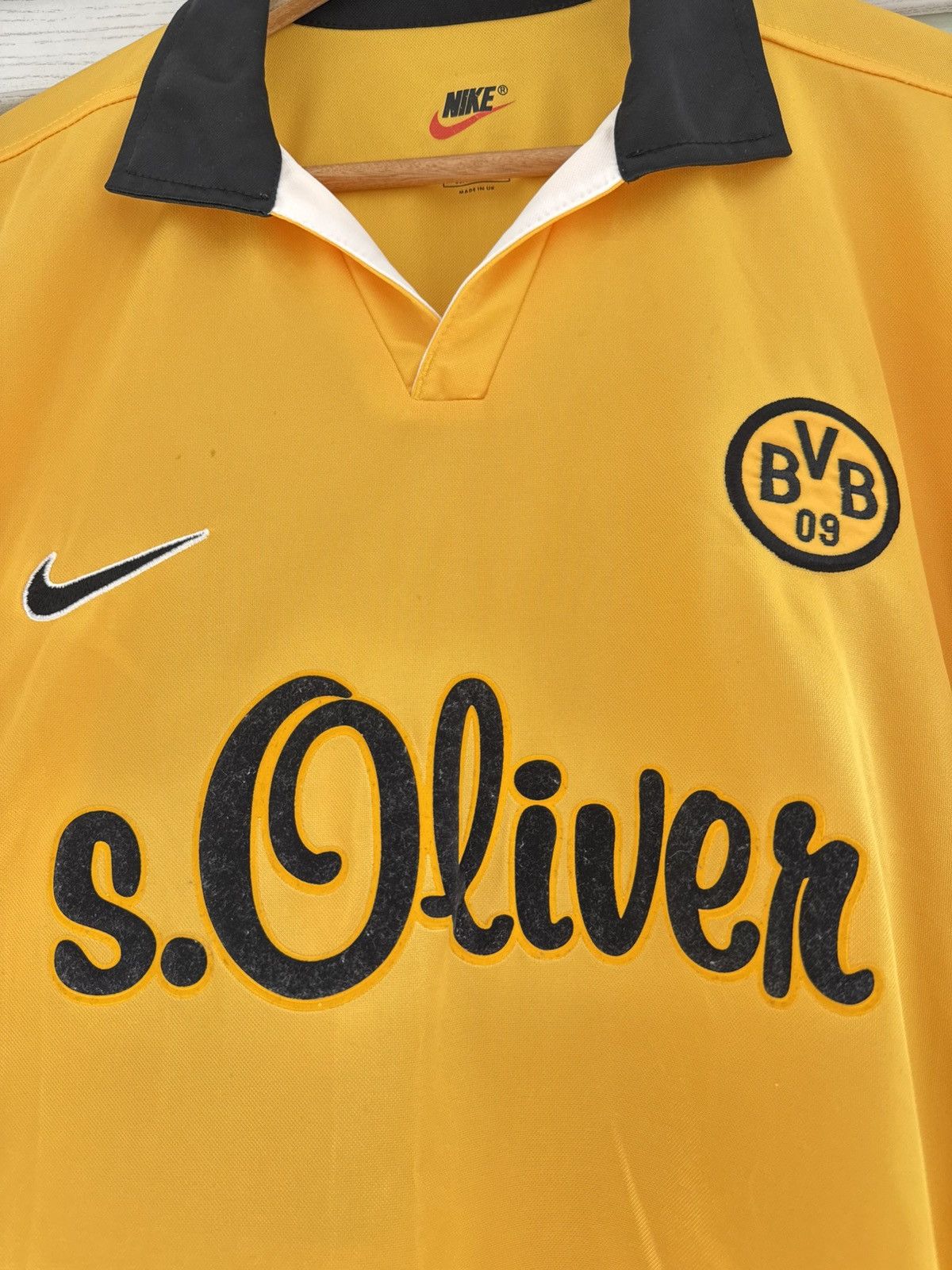 Nike Salou #30 Borussia Dortmund 1998-1999 Vintage Soccer Jersey Size US XL / EU 56 / 4 - 9 Thumbnail