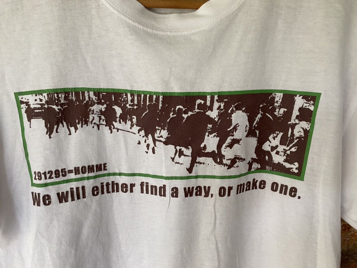 291295=Homme 2000s 291295= homme poem tee Size US M / EU 48-50 / 2 - 4 Thumbnail