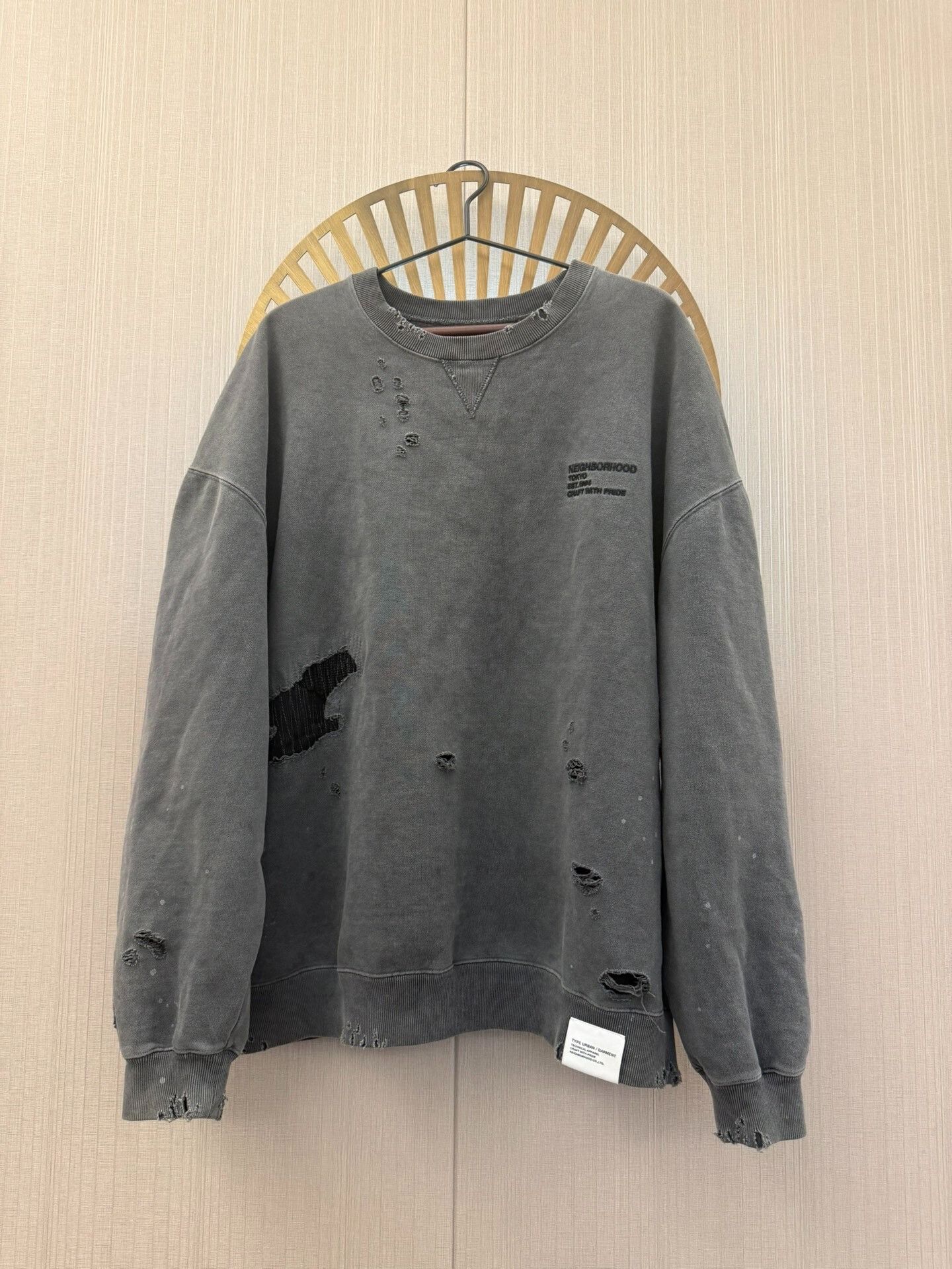 NEIGHBORHOOD SAVAGE SWEAT LS Crewneck