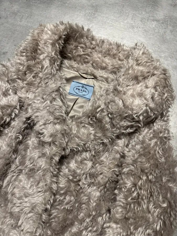 Prada AW2011 Prada Snow Mohair Fur Jacket Size S / US 4 / IT 40 - 8 Thumbnail