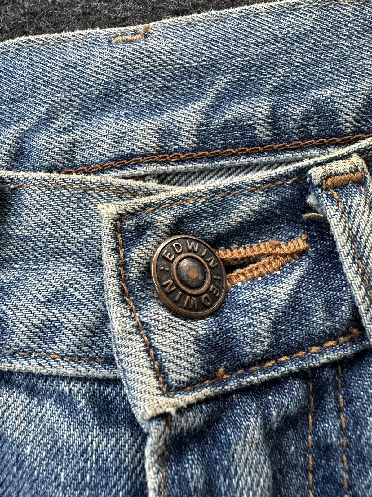 Edwin Vintage Edwin 504 Roomy Baggy Denim D523 Size US 26 / EU 42 - 15 Thumbnail