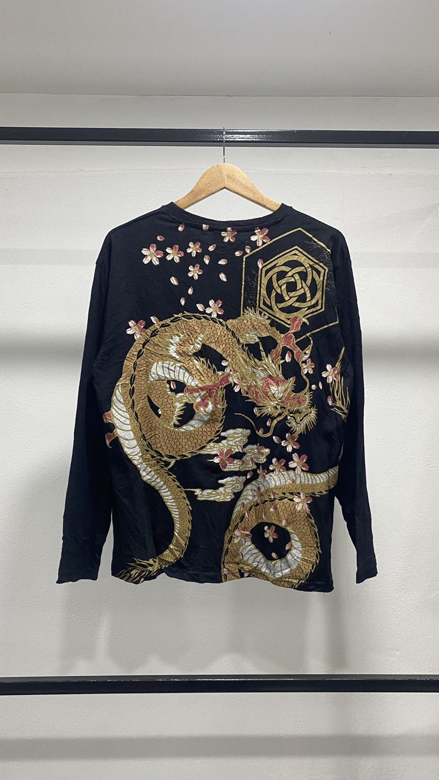 Bullet Noise Dragon Ls Punk Shirt like Hysteric Glamour sukajan Size US L / EU 52-54 / 3 - 2 Thumbnail
