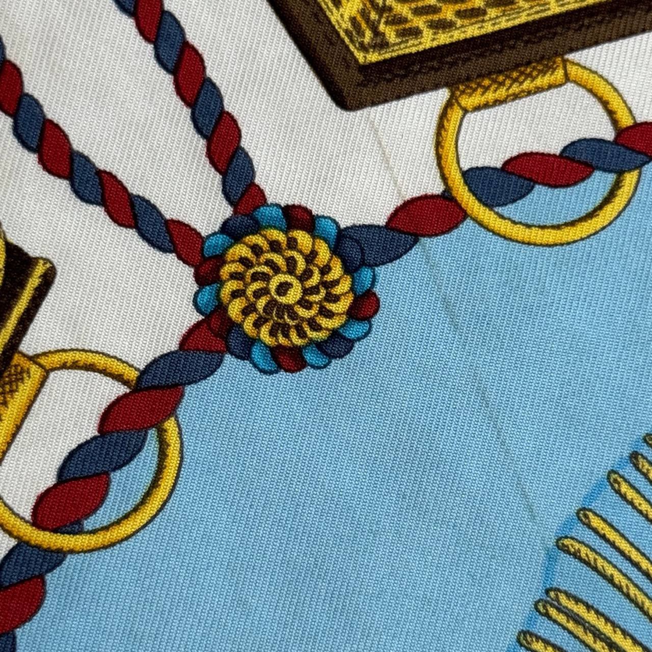 Hermes Hermes “Poste et Cavalerie” by J. Metz Silk Scarf Size ONE SIZE - 11 Thumbnail