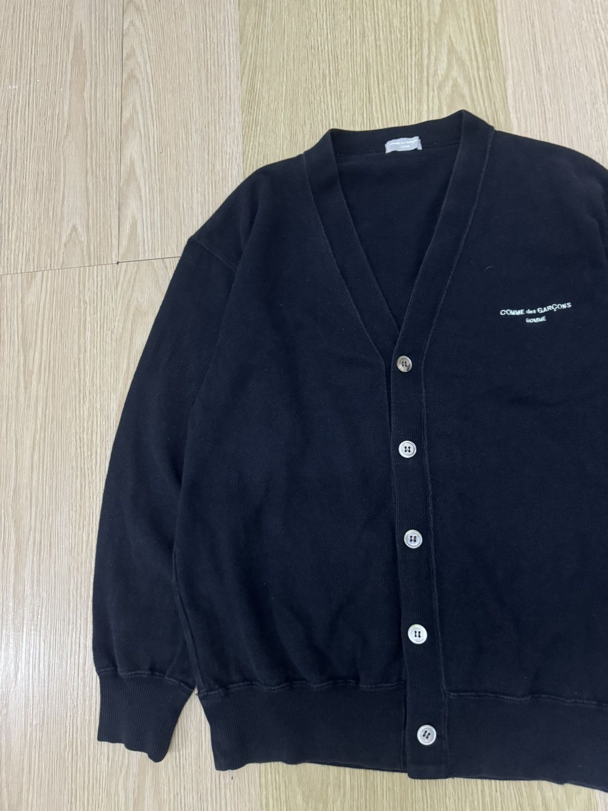 Comme des Garcons × Comme des Garcons Homme × Comme des Garcons Homme Plus AD 1989 Comme des garcons Home embroidered cardigan Size US M / EU 48-50 / 2 - 3 Thumbnail