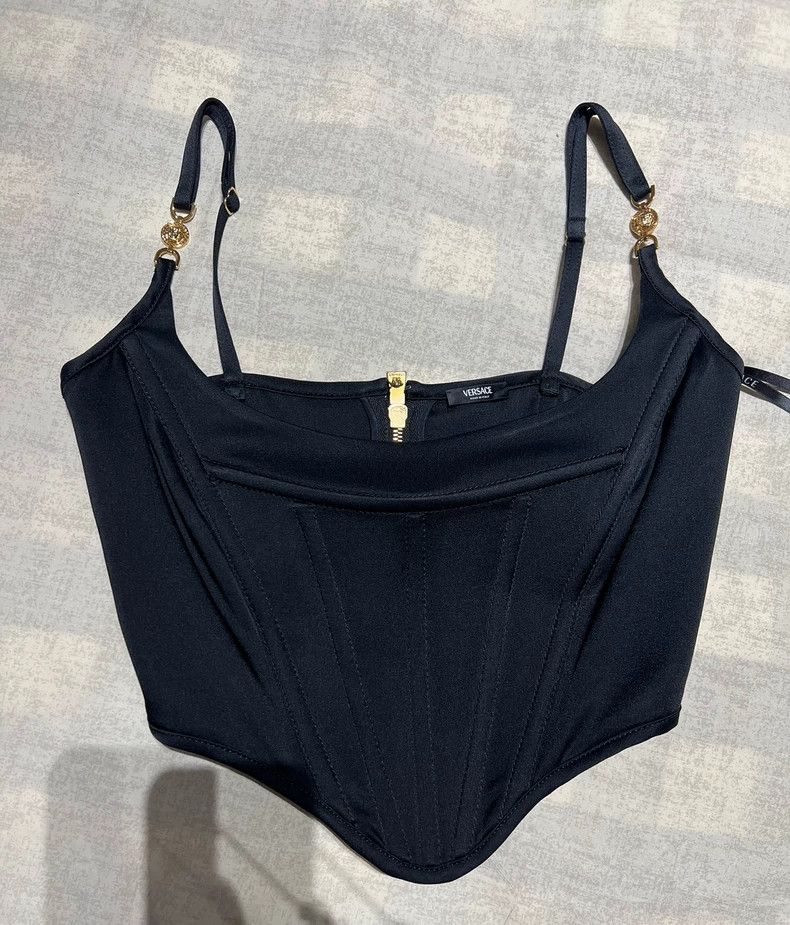 Versace Versace Fishbone camisoles Size S / US 4 / IT 40 - 1 Thumbnail