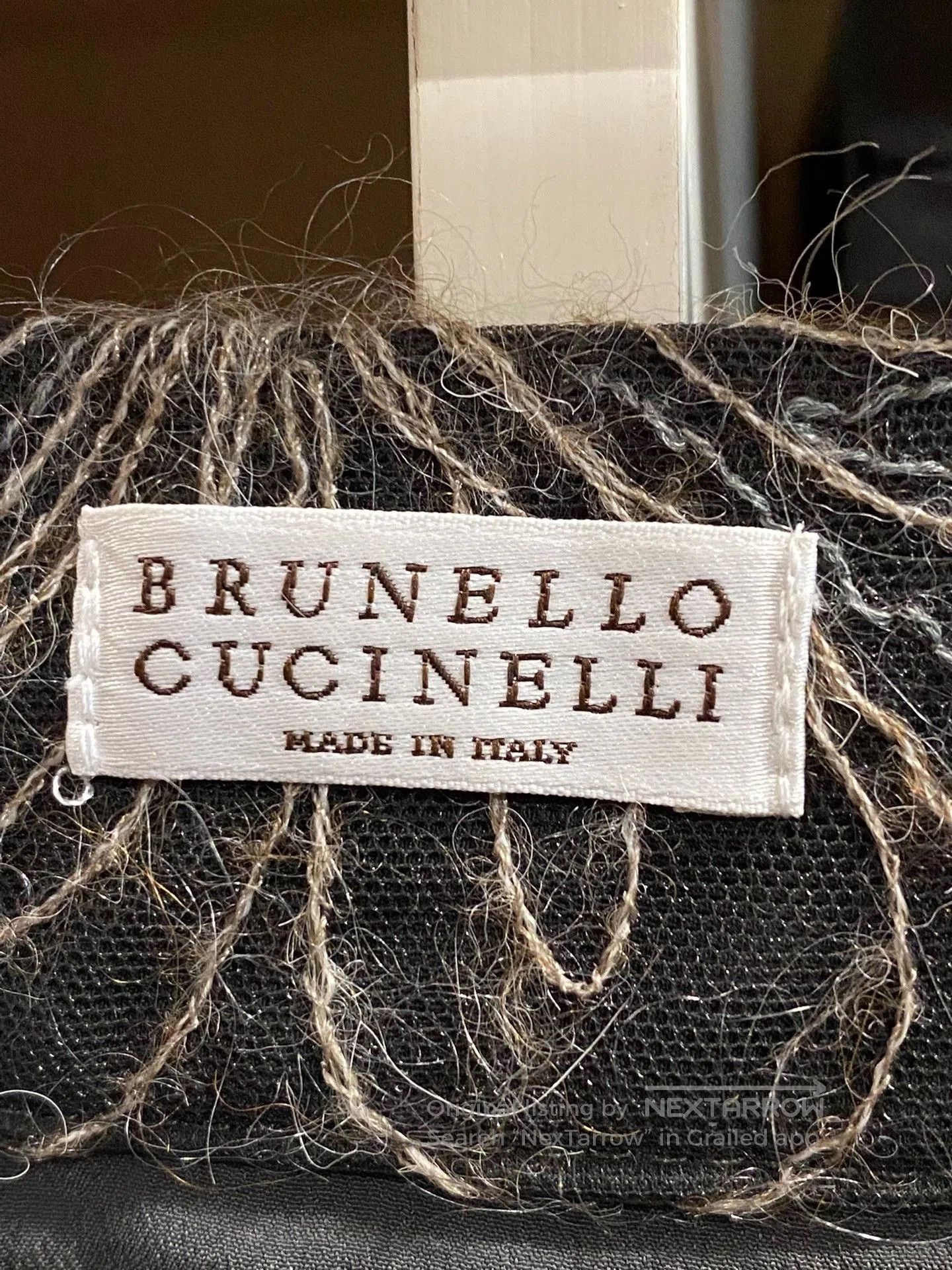 Brunello Cucinelli Brunello Cucinelli Embroidered Gray Skirt. Size 37" - 3 Thumbnail