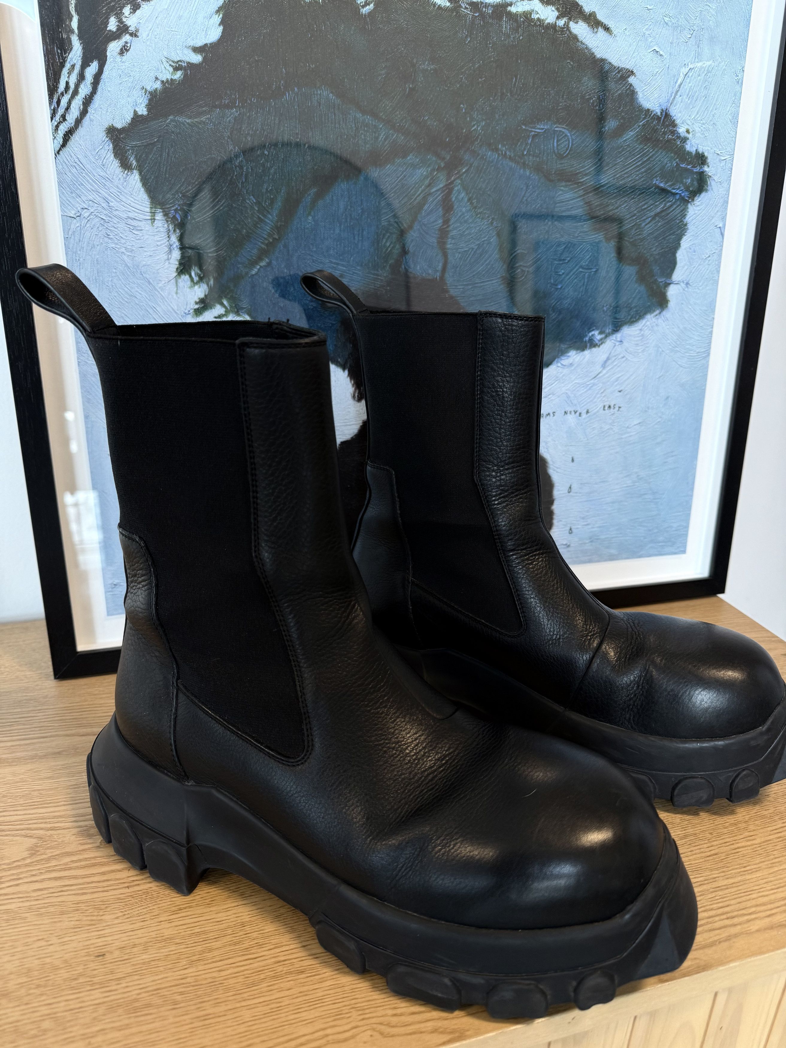 Rick Owens Tractor Bozo Beetle Boots | Grailed