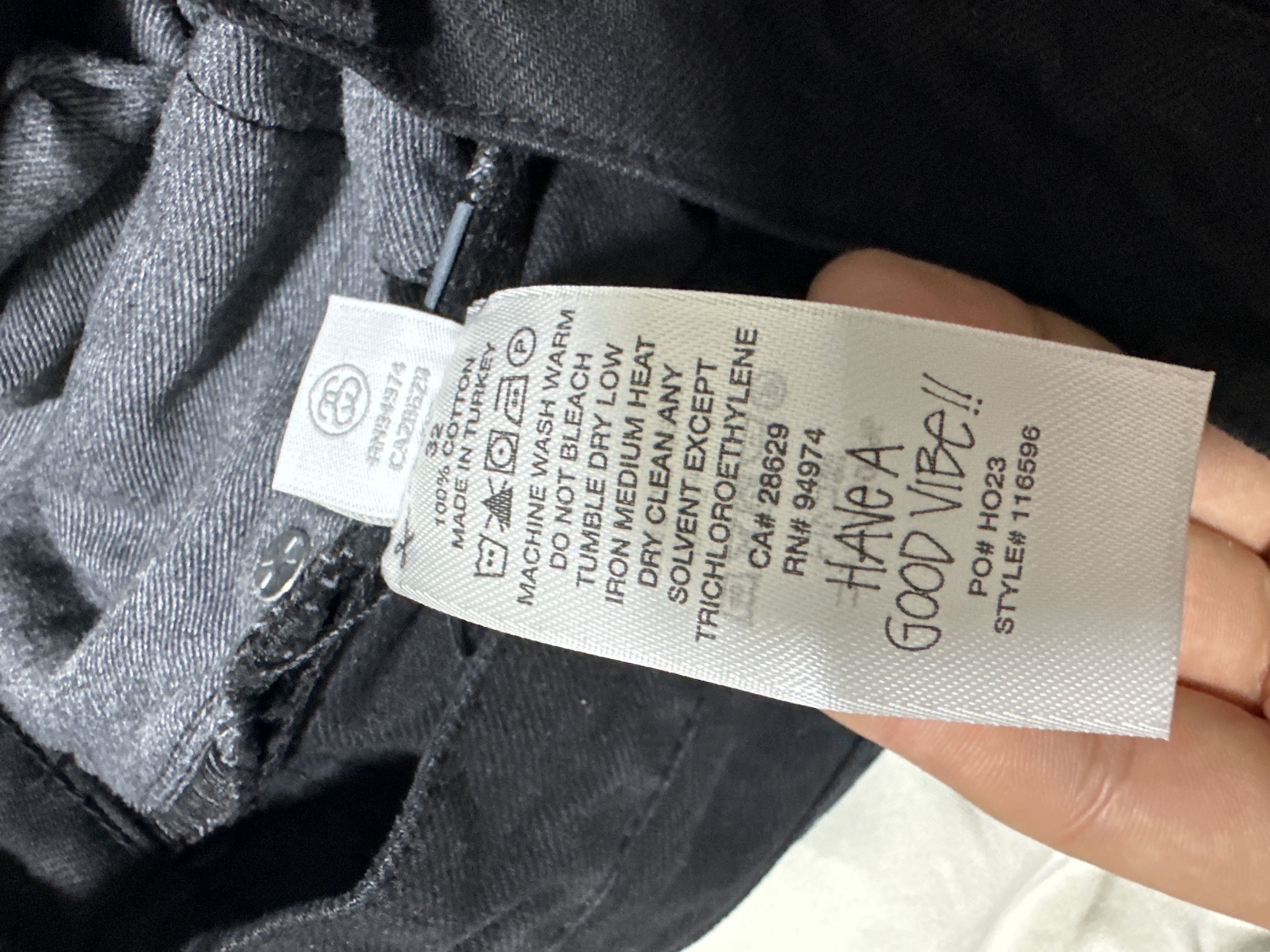 Stussy Stussy Classic Jean Denim Black Size 32 Size US 32 / EU 48 - 7 Thumbnail