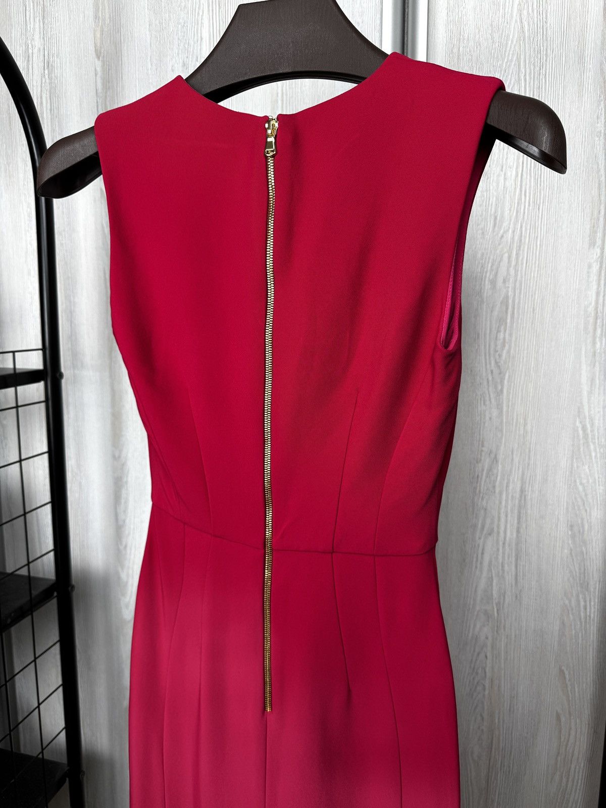 Antonio Berardi Antonio Berardi Square Neckline Midi Length red Dress Size XS / US 0-2 / IT 36-38 - 7 Thumbnail