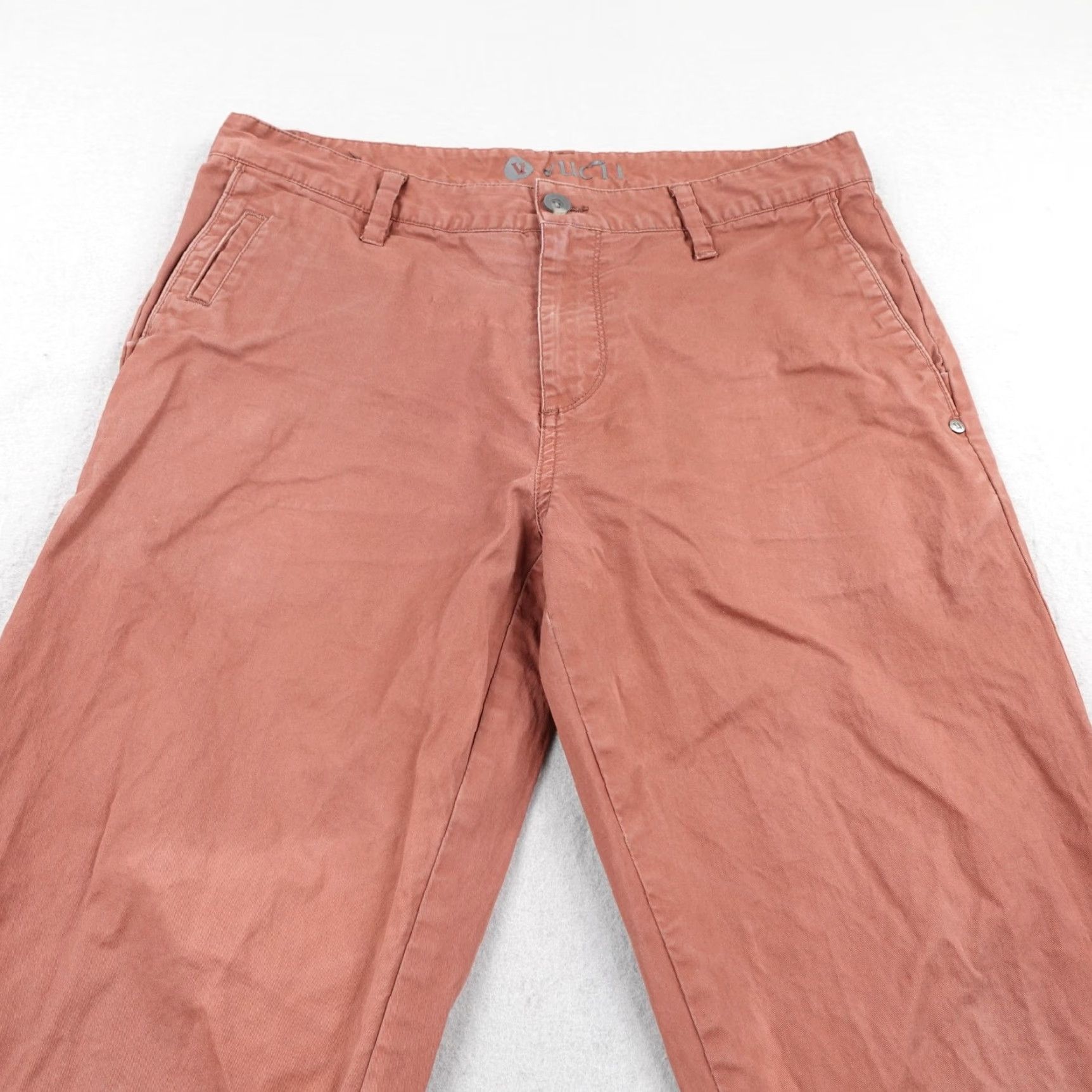 Vuori VUORI Pants Mens 32 Red Chino Straight Leg Casual Travel Workwear Size US 32 / EU 48 - 2 Thumbnail